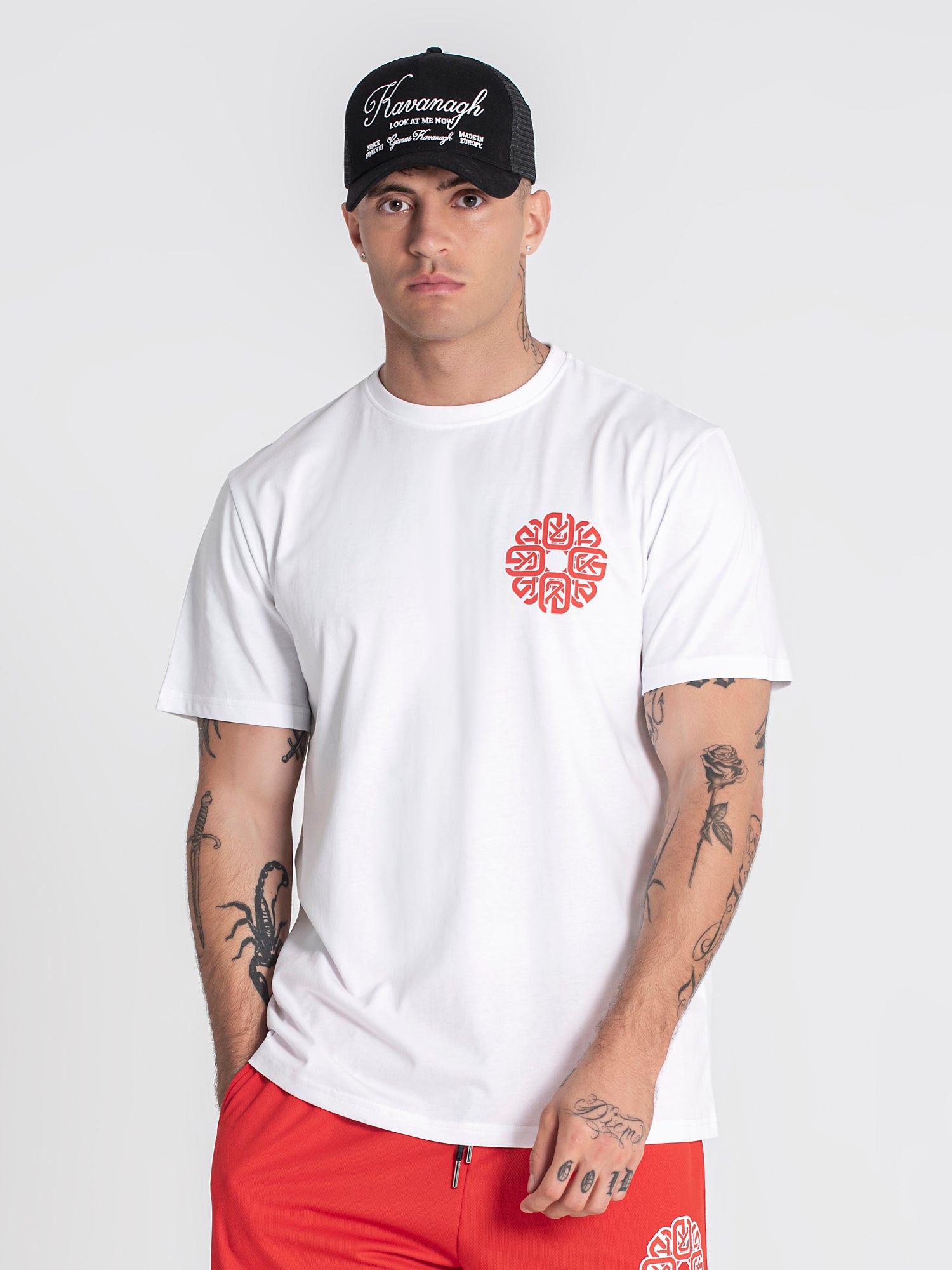 White Rotate Tee