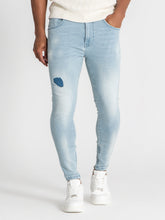 jeans / Light Blue Zipper Jeans