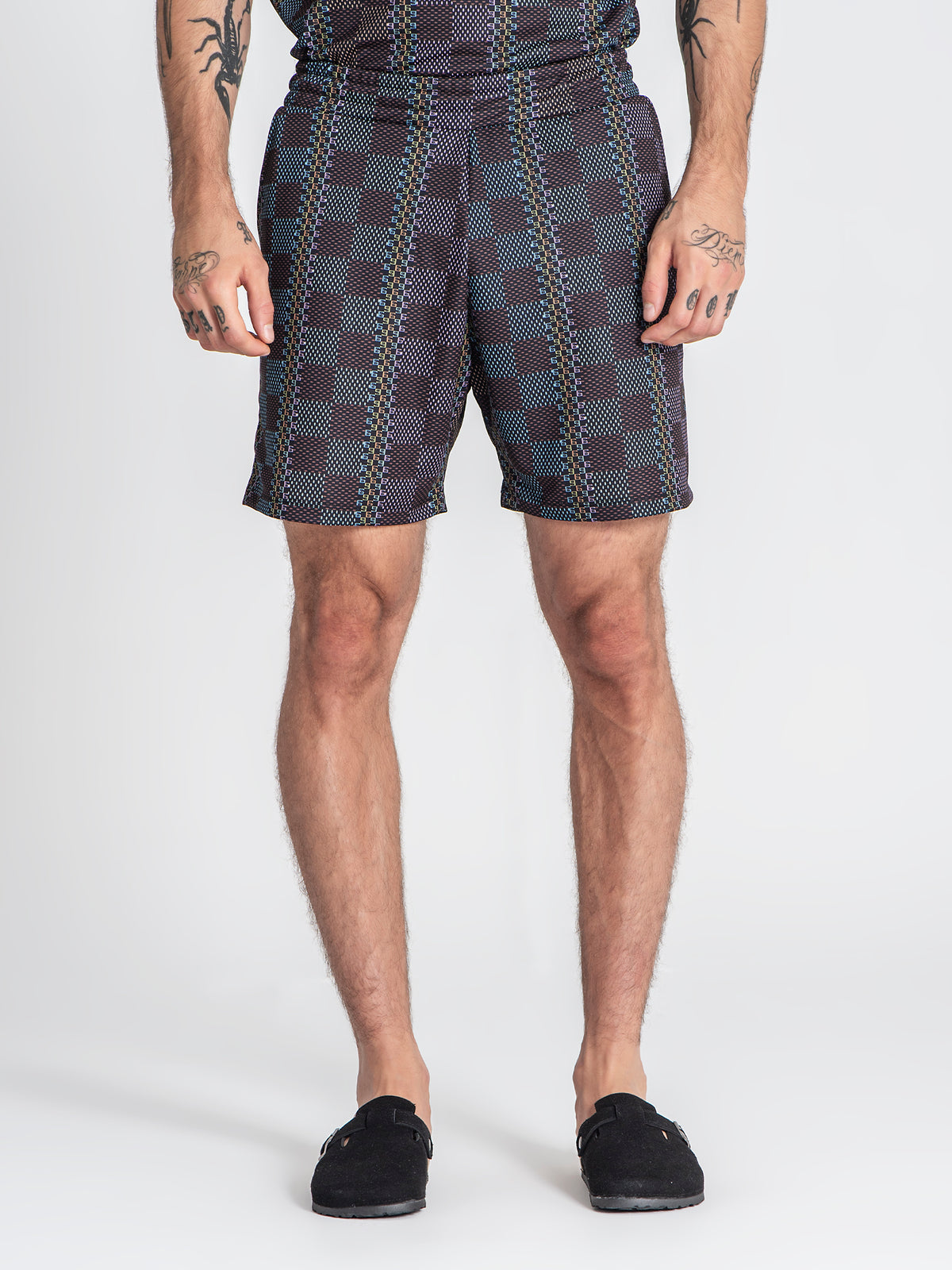 shorts / Multicolor Pixel Shorts