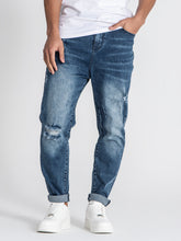 jeans / Dark Blue Scratch Jeans