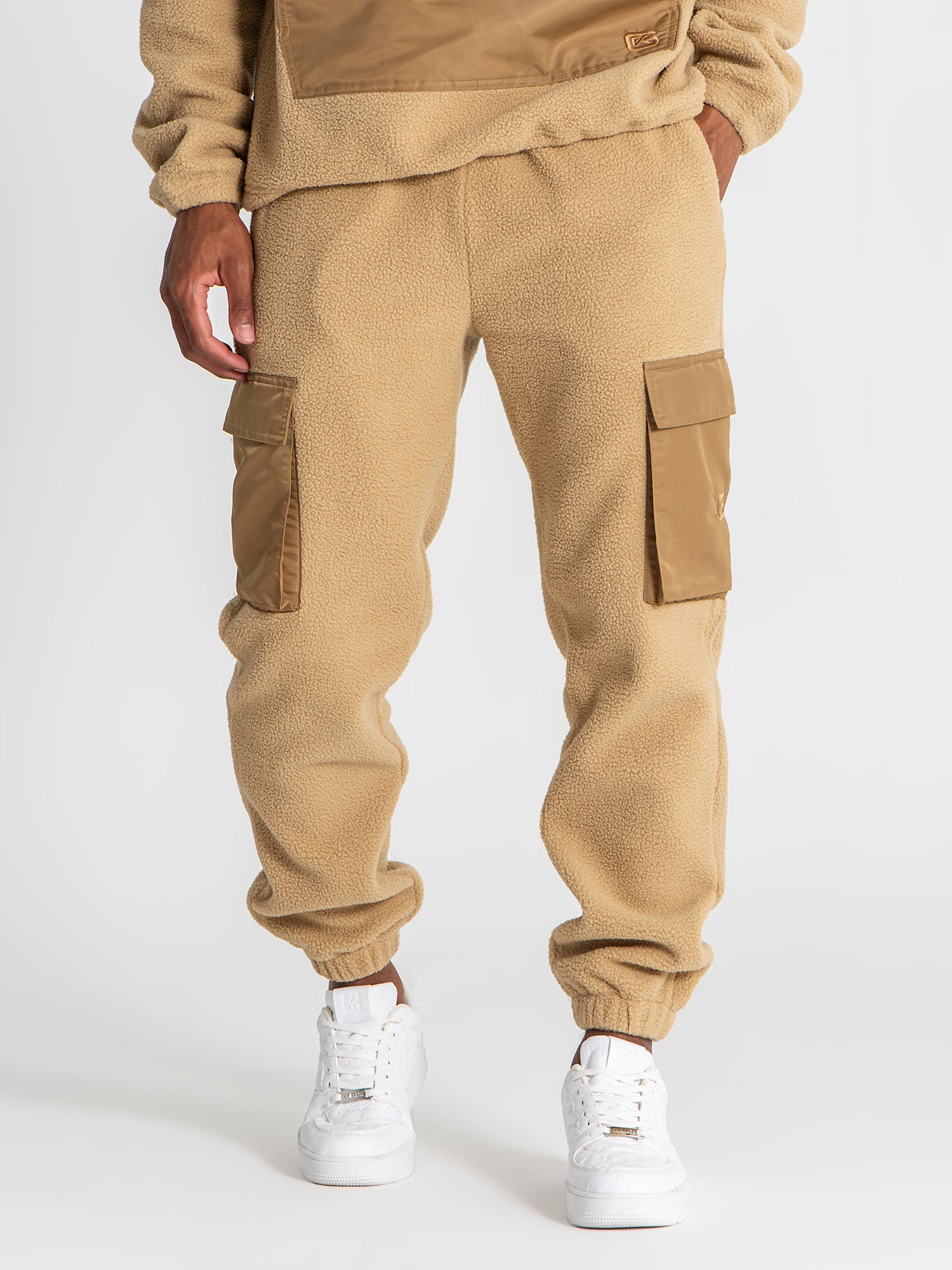 Camel Cargo Sherpa Joggers