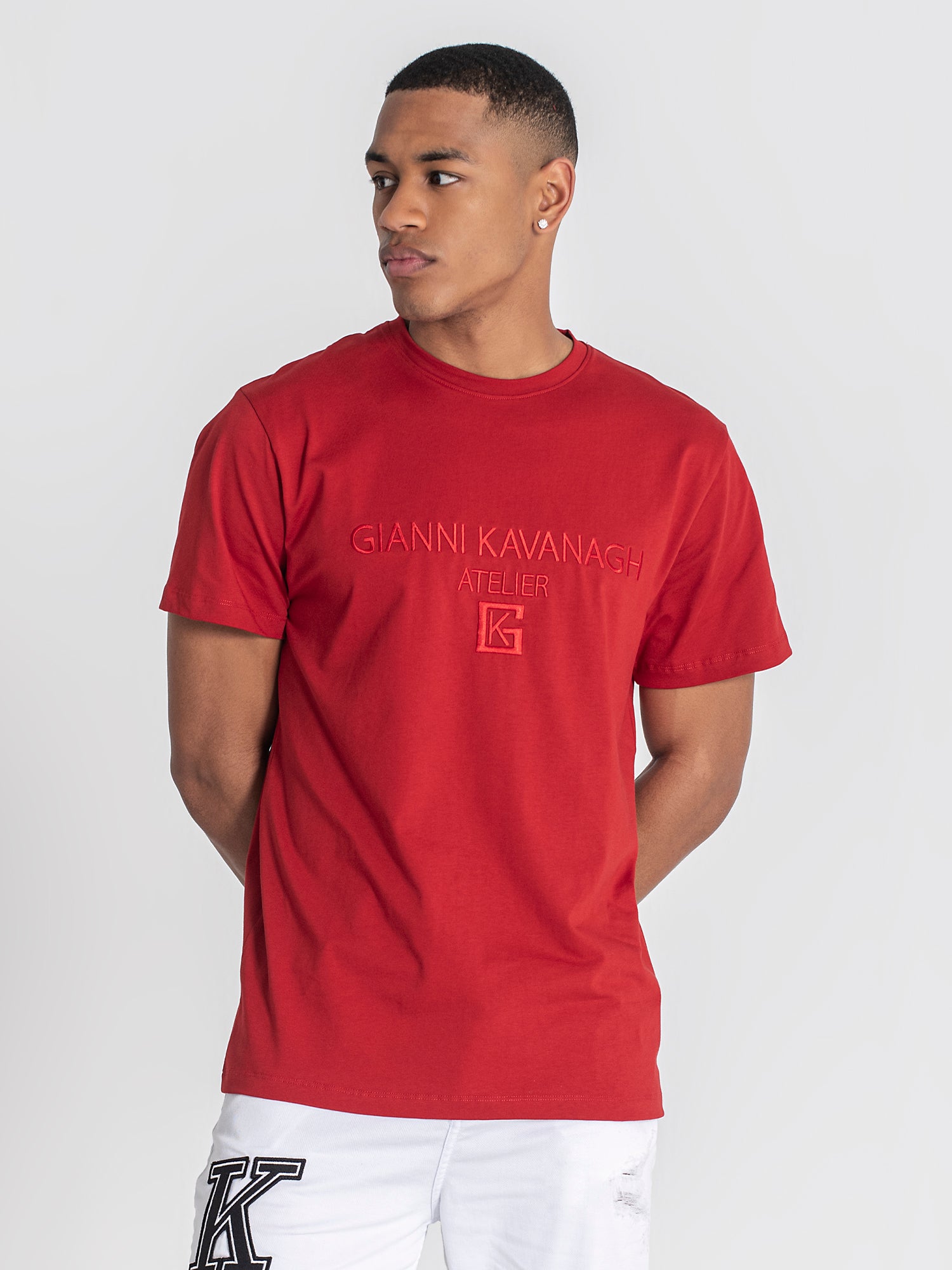 Burgundy Atelier Tee