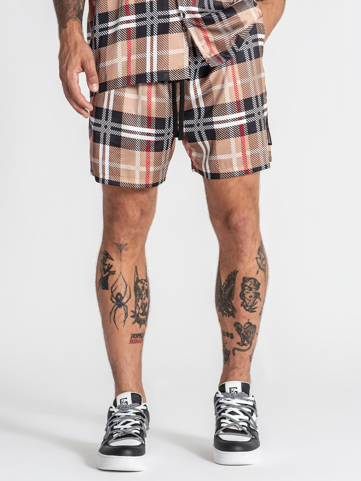 shorts / Multicolor British Satin Shorts