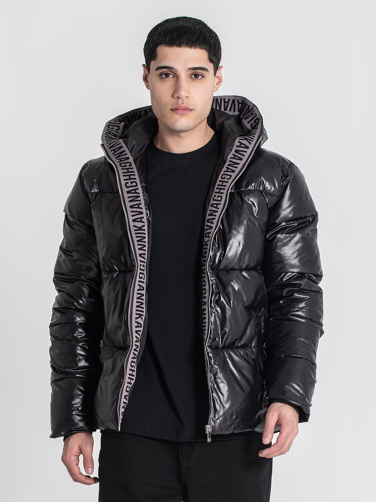 puffers / Black Tape Puffer Jacket
