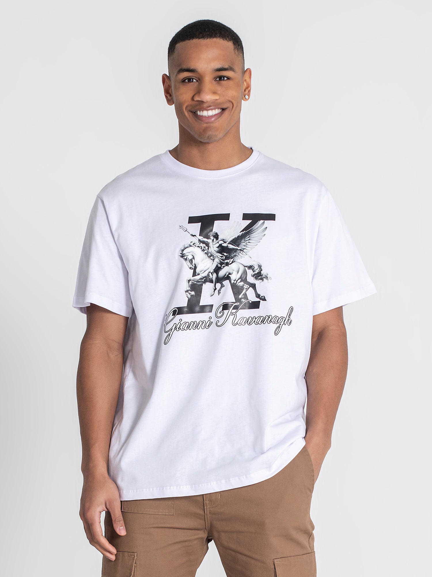 t-shirts / White Knight Oversized Tee