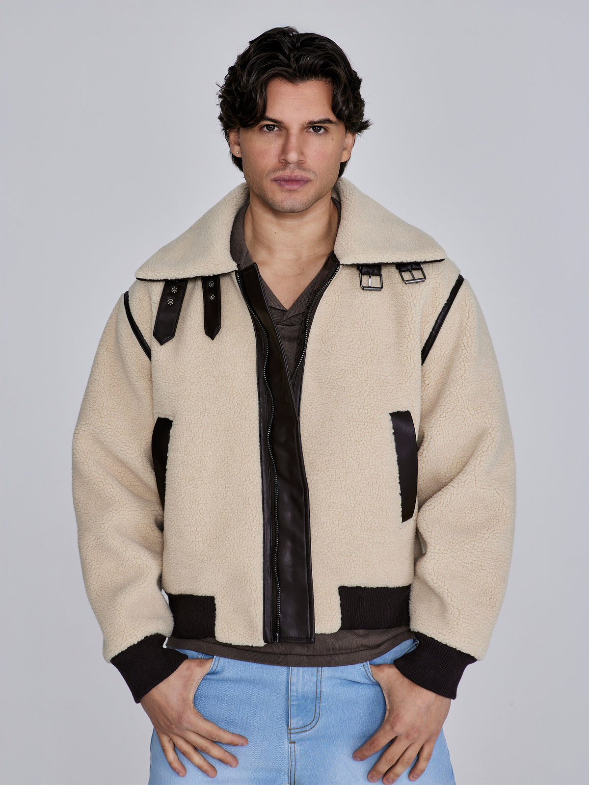 puffers / Sherpa Bomber Jacket