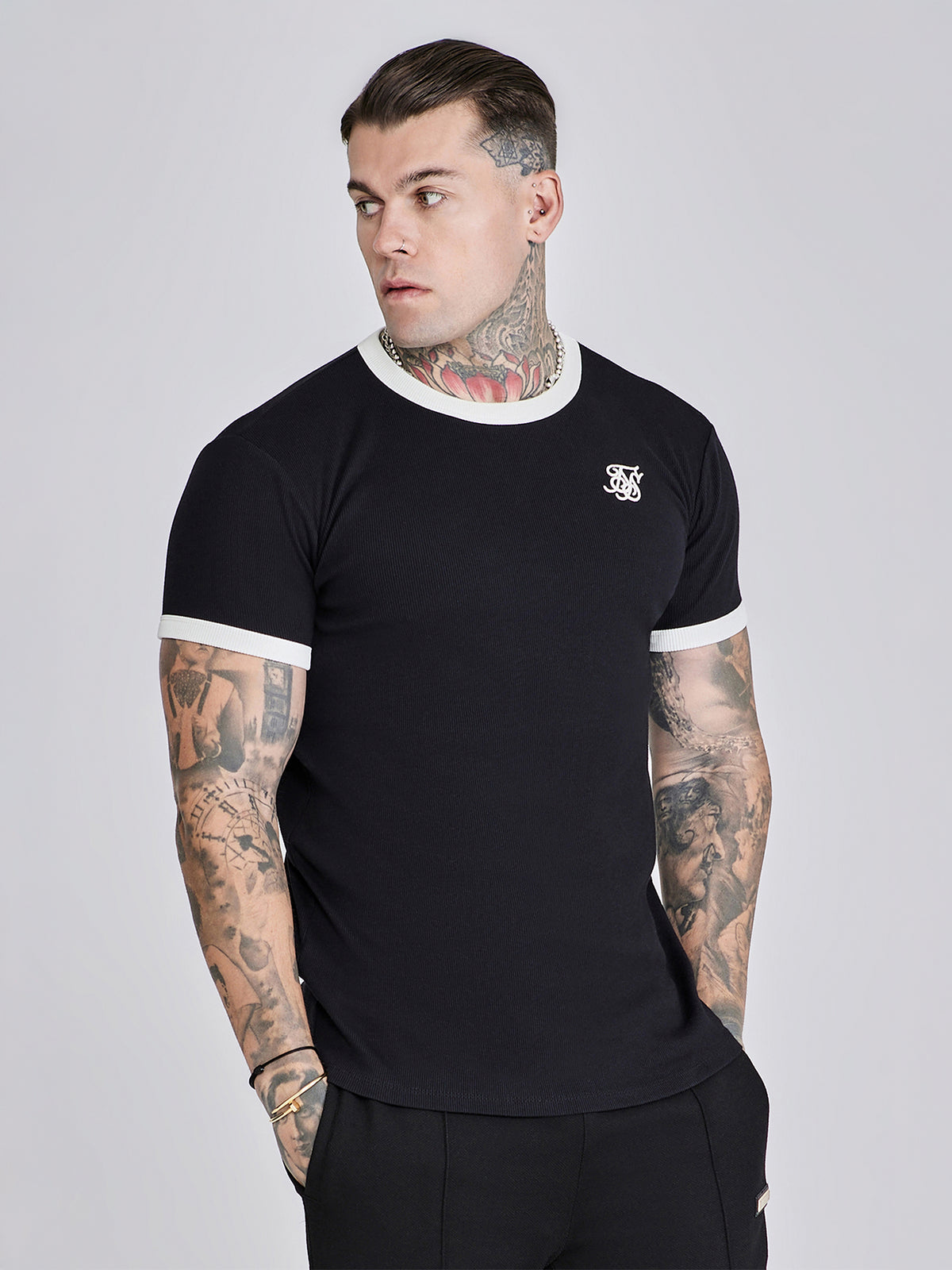 t-shirts / Ribbed Ringer T-Shirt