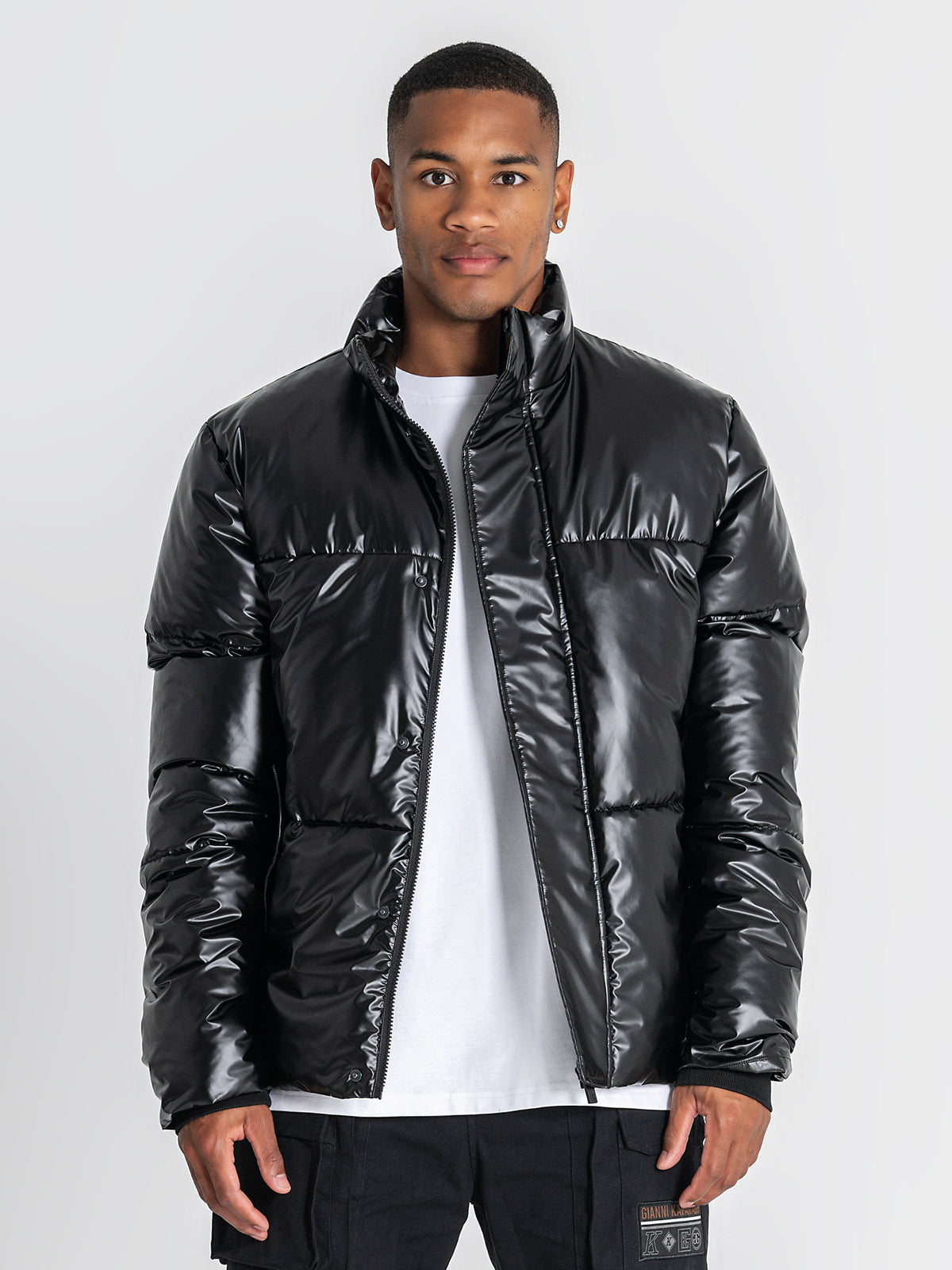 puffers / Black Statement Puffer Jacket