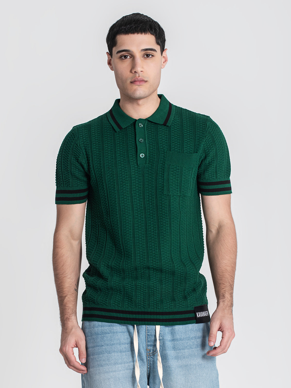polos / Green Label Knit Polo