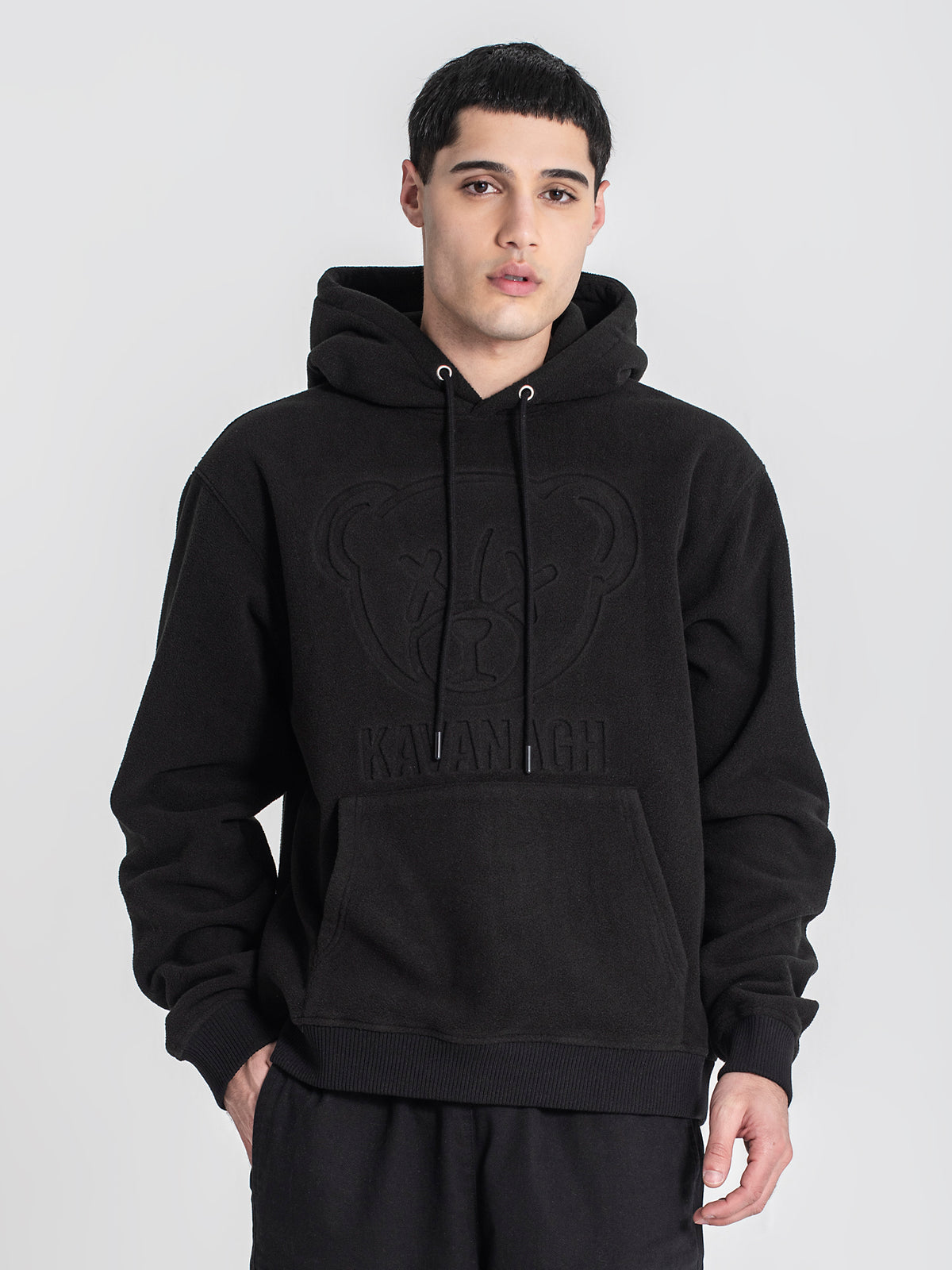 hoodies / Black X-Teddy Sherpa Hoodie