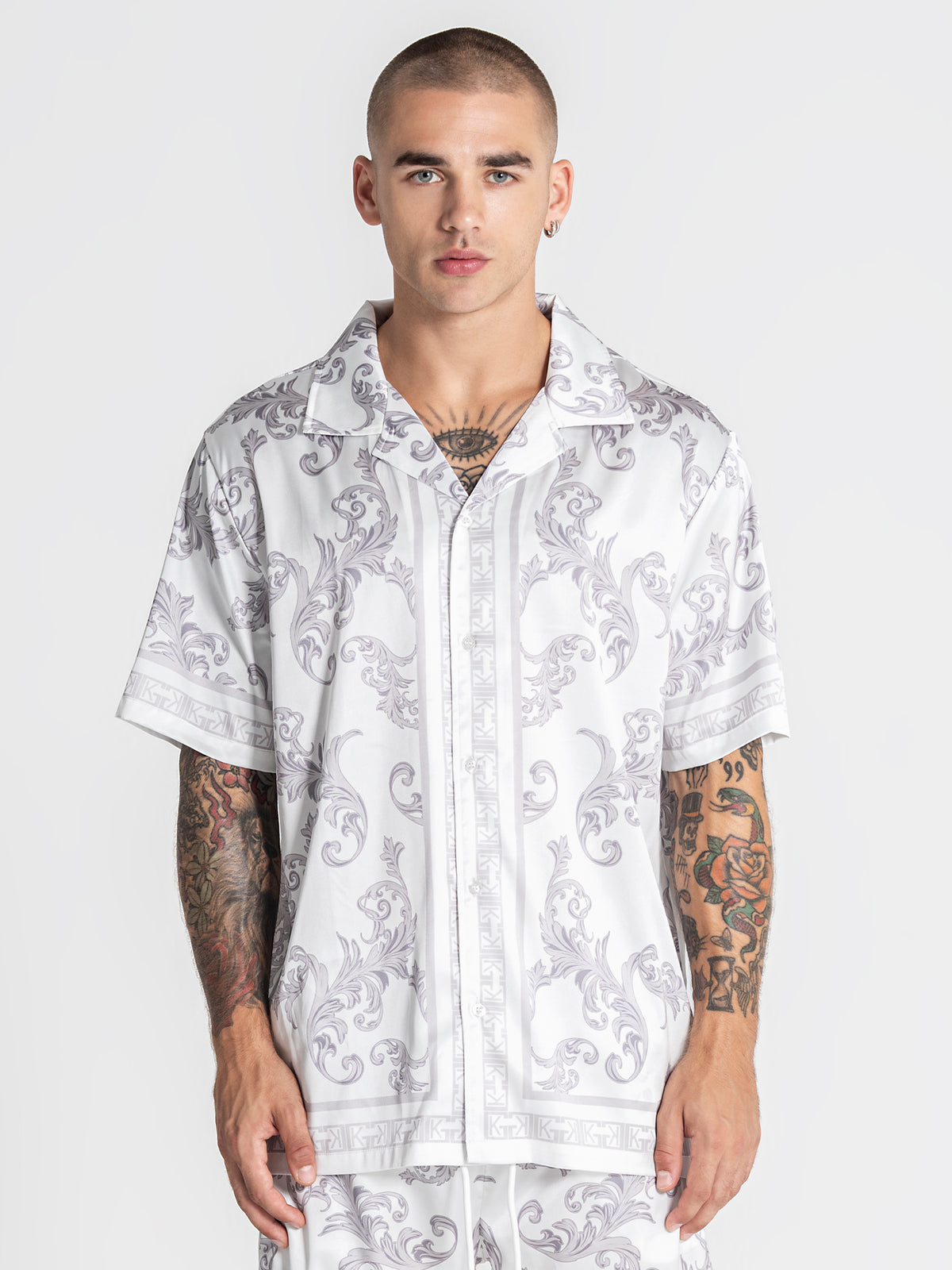 shirts / White Majestic Satin Shirt