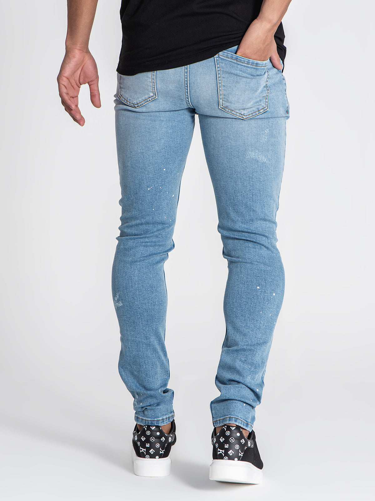 jeans / Light Blue Rebel Ripped Jeans