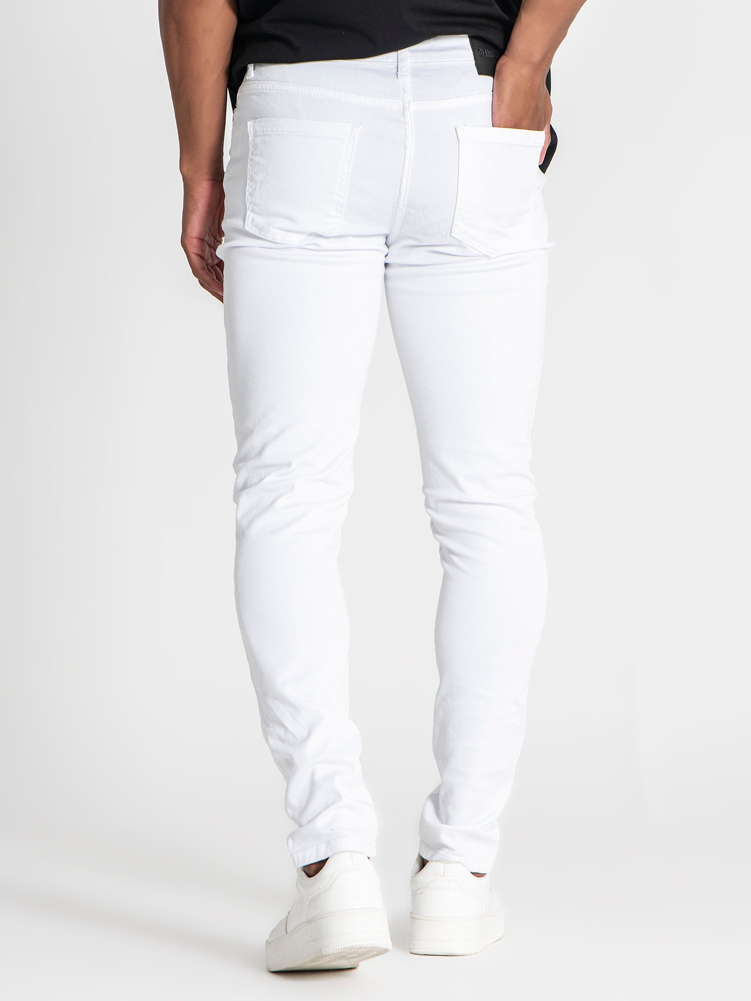 jeans / White Slim Fit Jeans