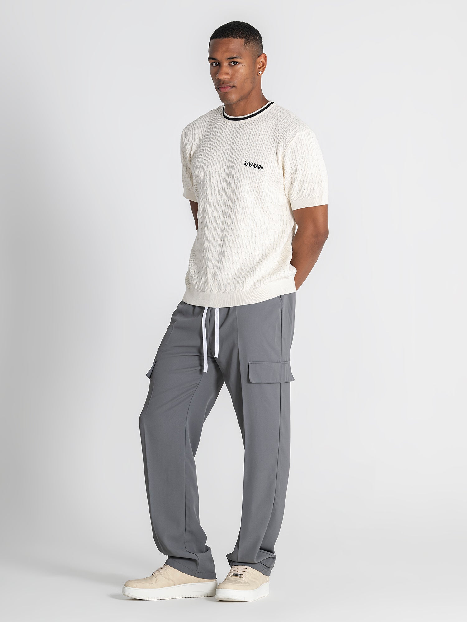 t-shirts / Beige Kavanagh Knit Tee