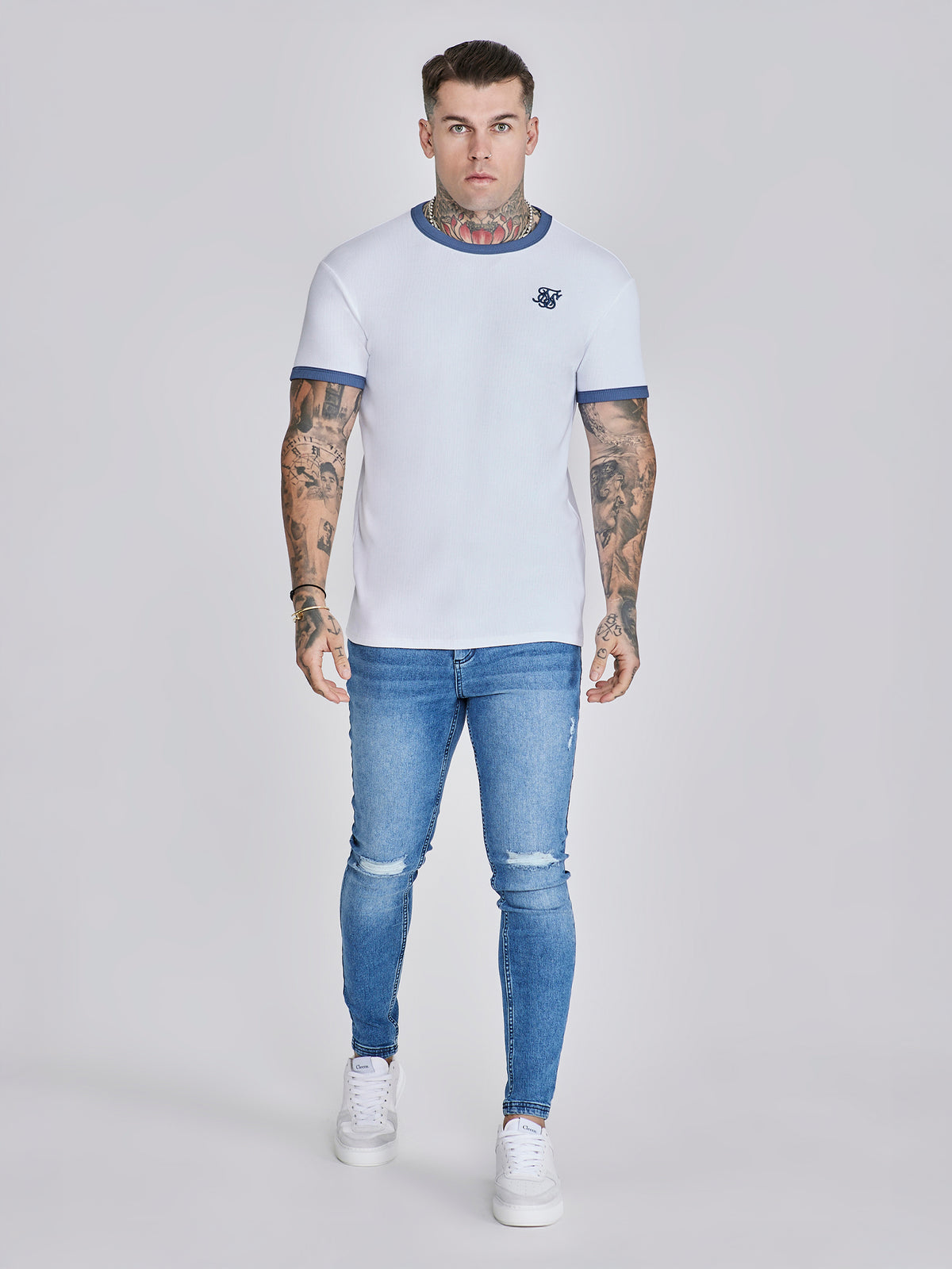 t-shirts / Ribbed Ringer T-Shirt