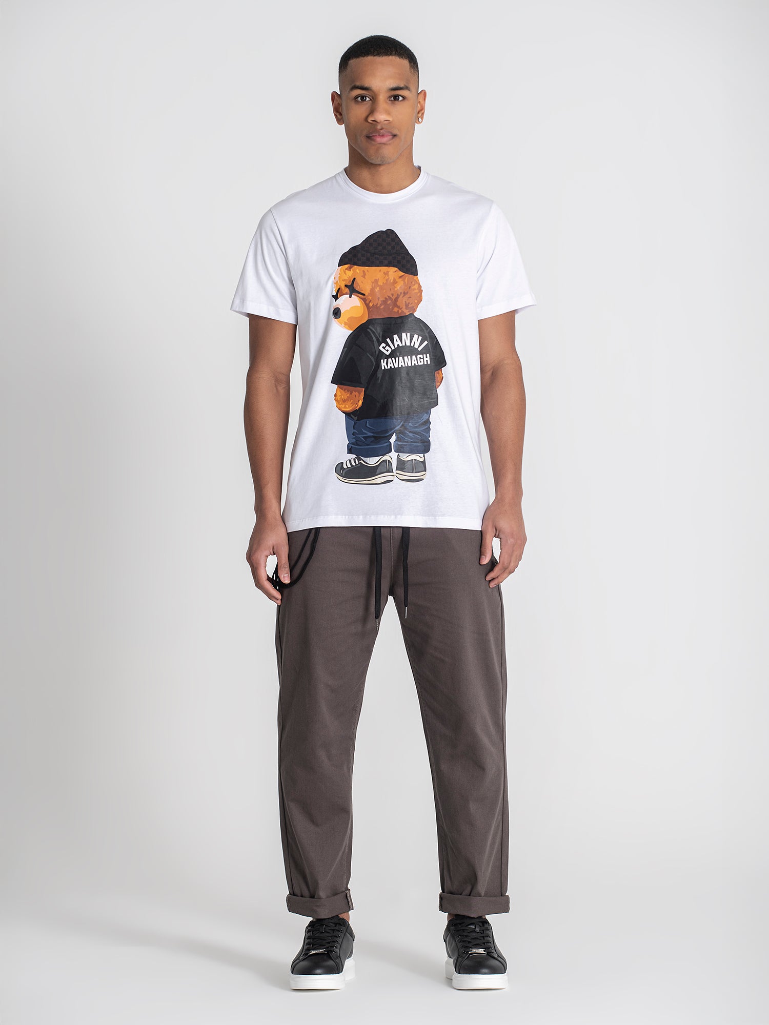 t-shirts / White Look Back Tee