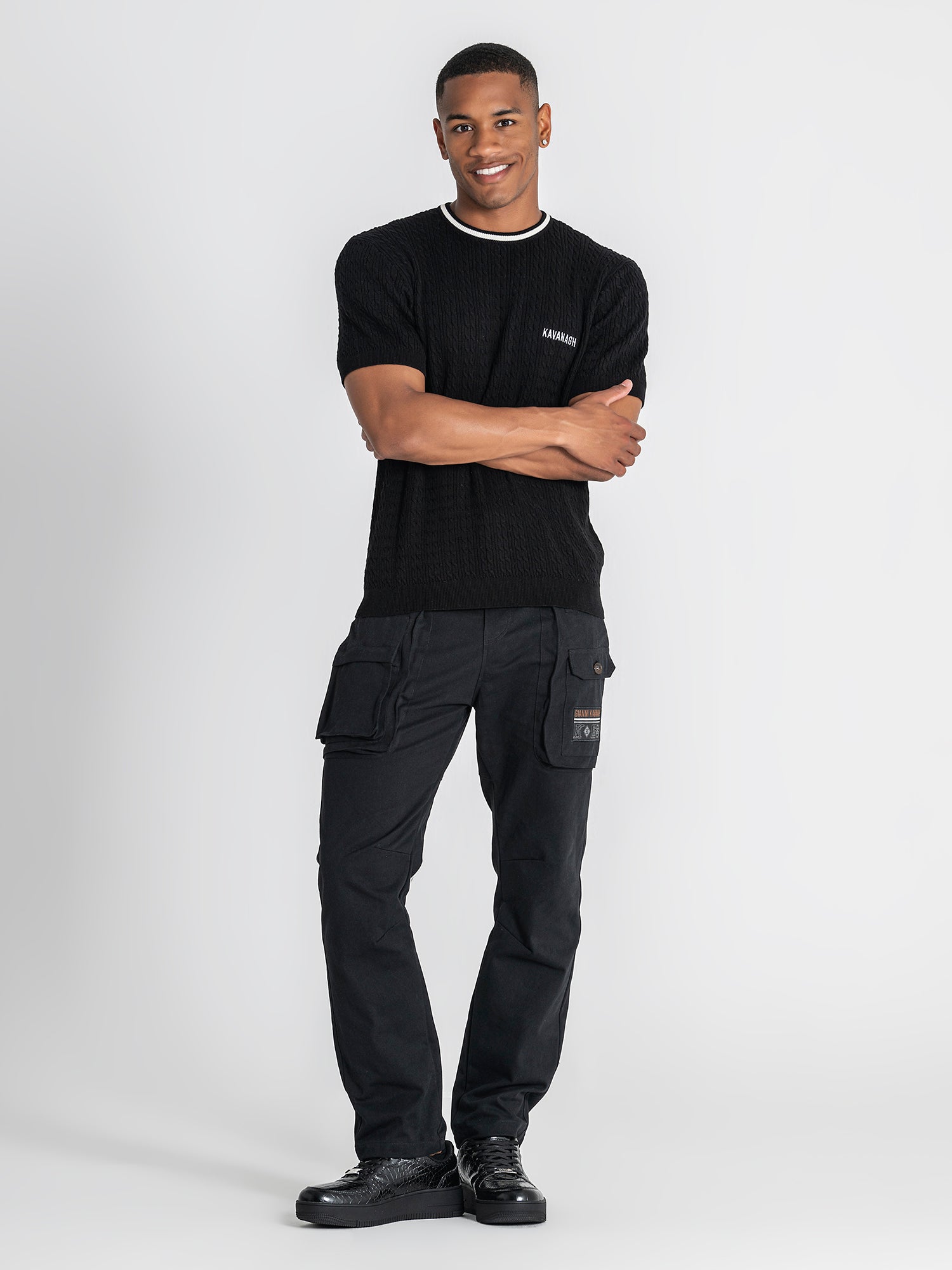 t-shirts / Black Kavanagh Knit Tee