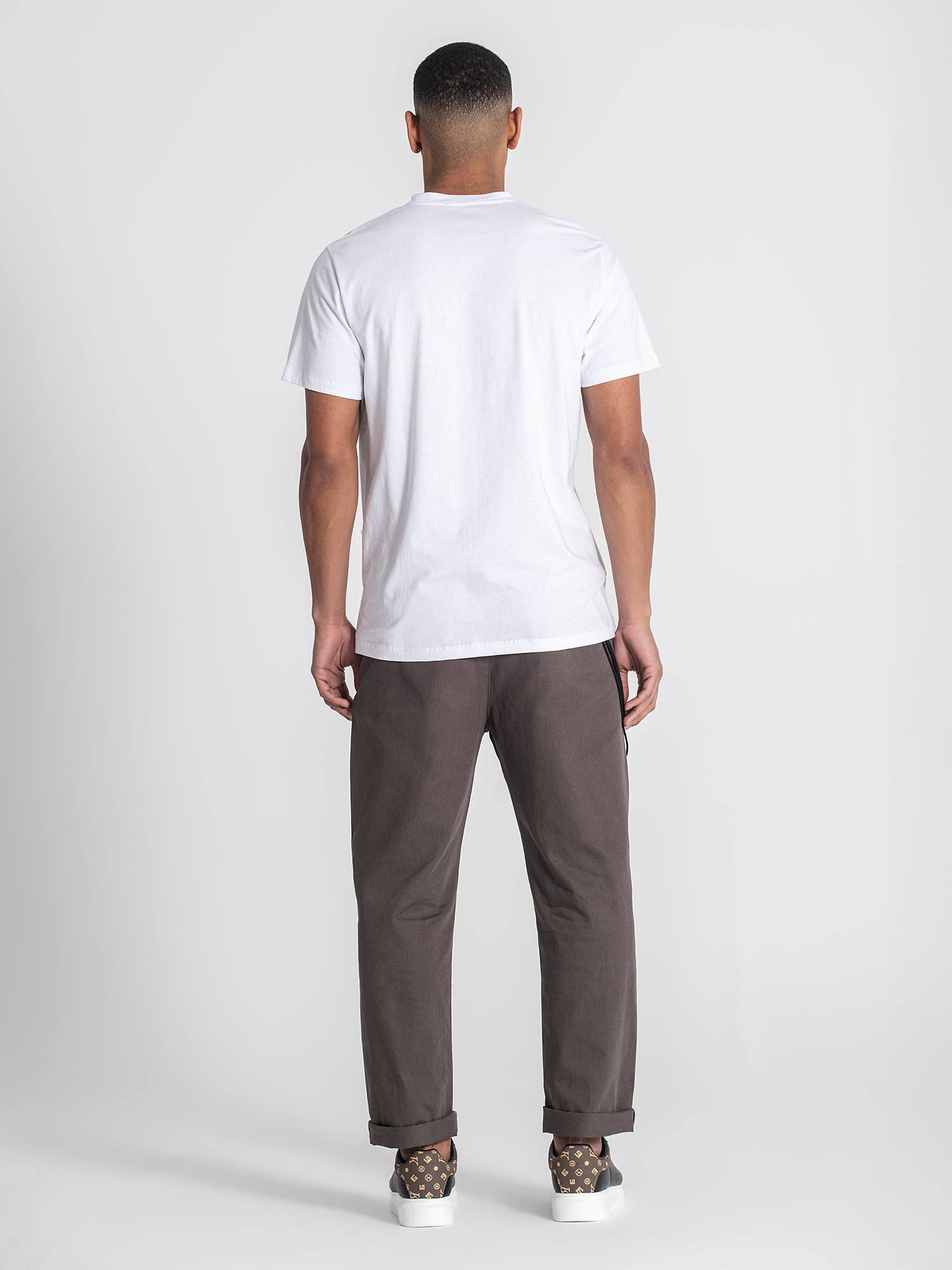 t-shirts / White Look Back Tee
