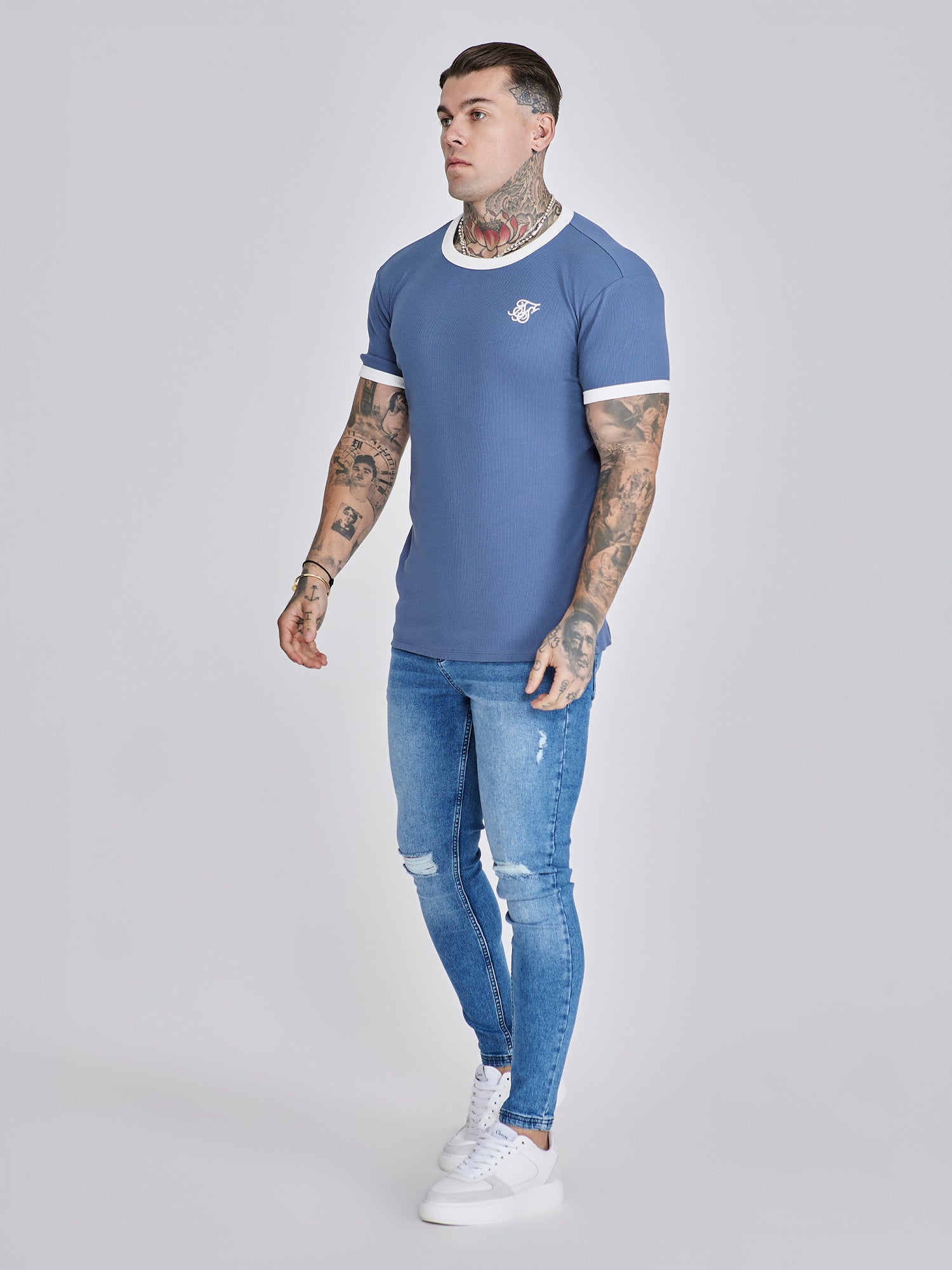 t-shirts / Ribbed Ringer T-Shirt