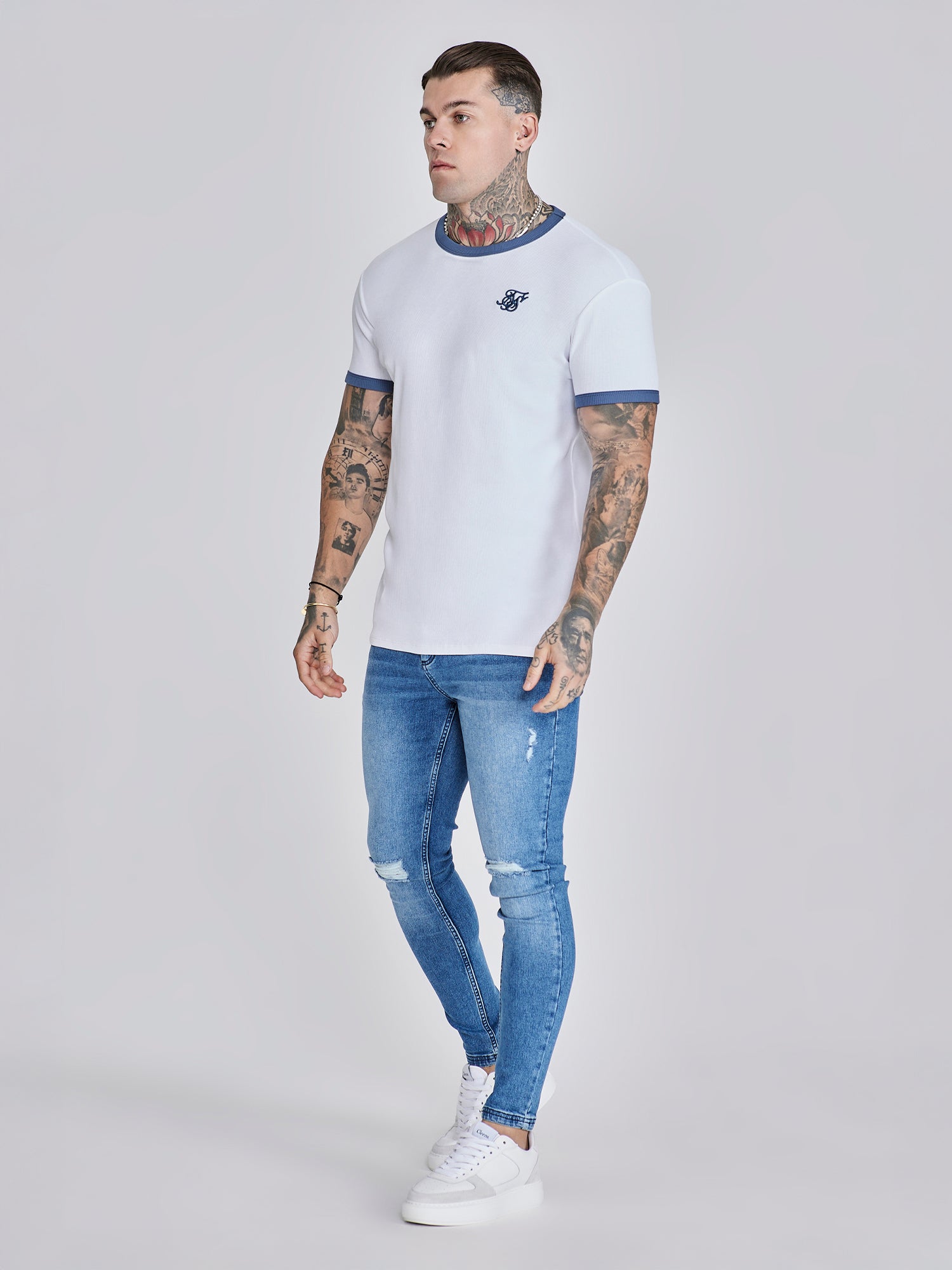 t-shirts / Ribbed Ringer T-Shirt