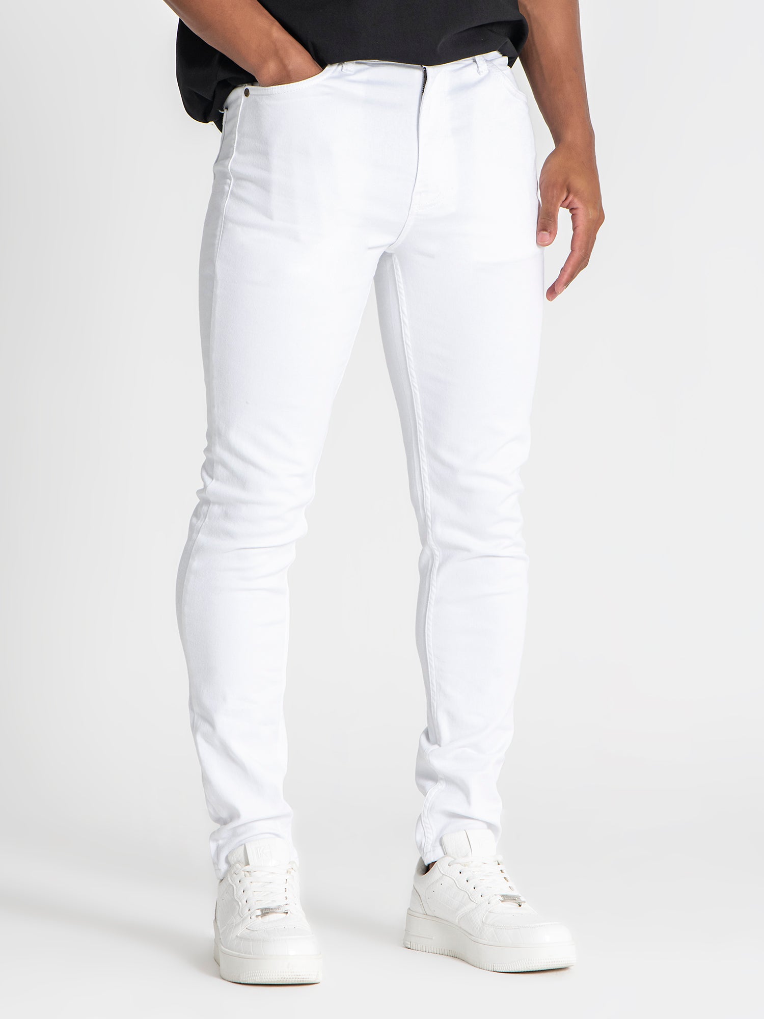 jeans / White Slim Fit Jeans