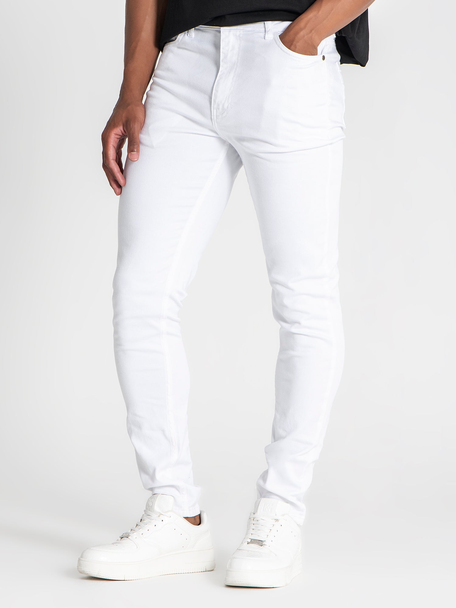 jeans / White Slim Fit Jeans