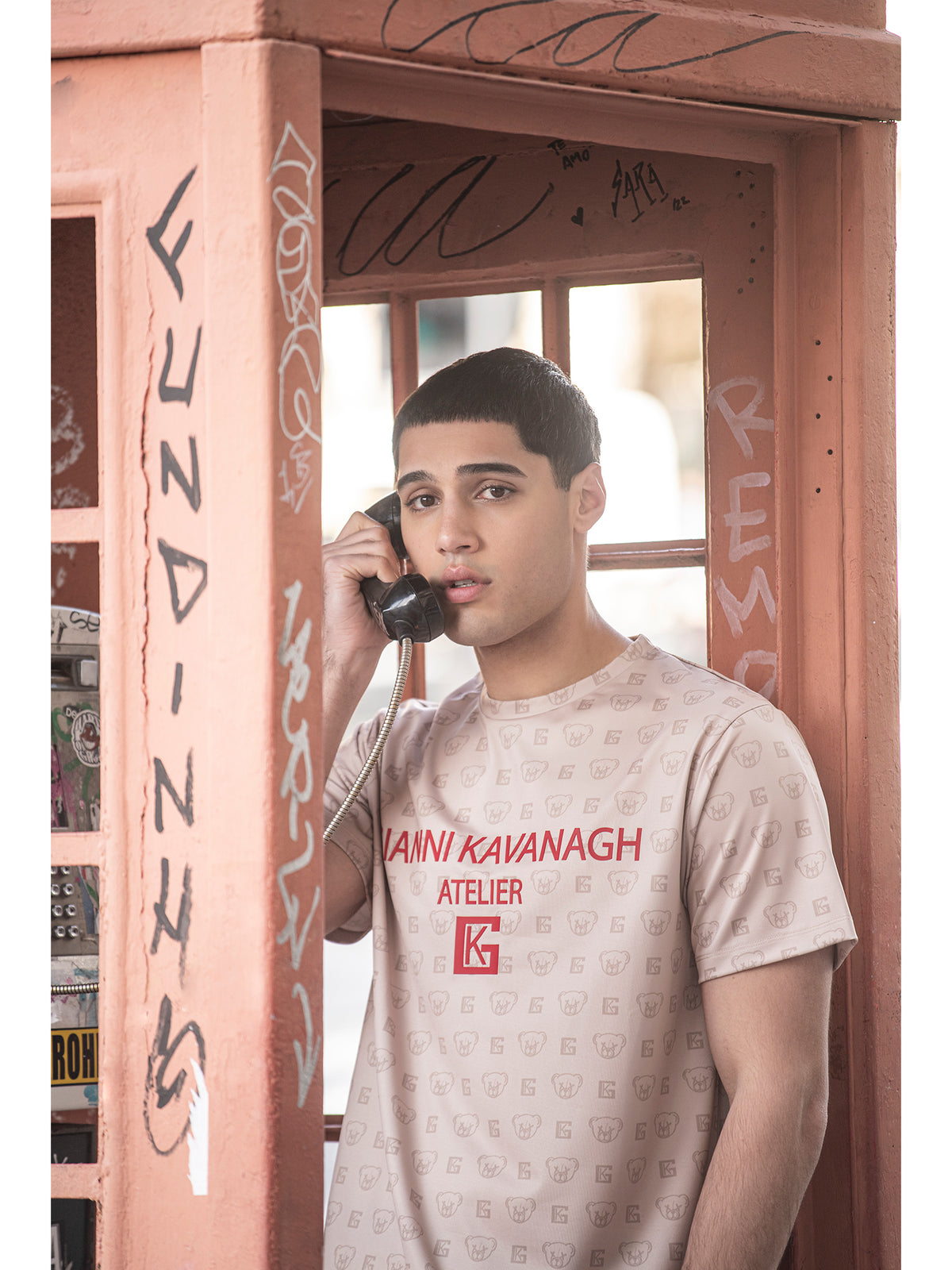 Beige Atelier Bear Tee