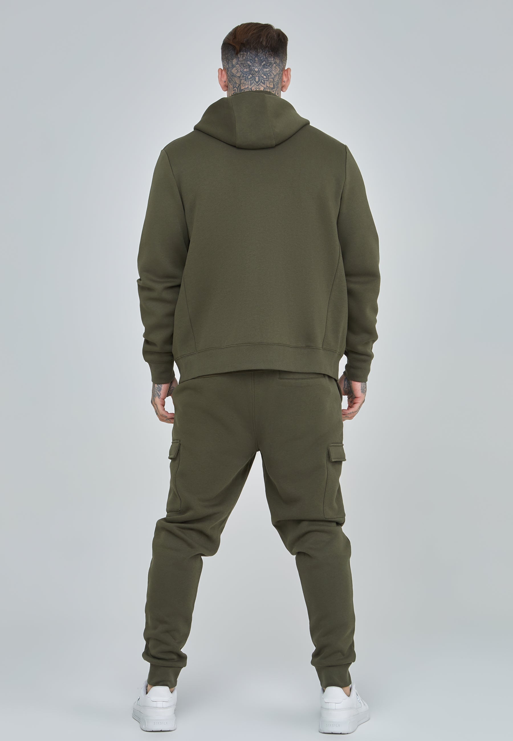 Khaki Essential Cargo Jogger (4)