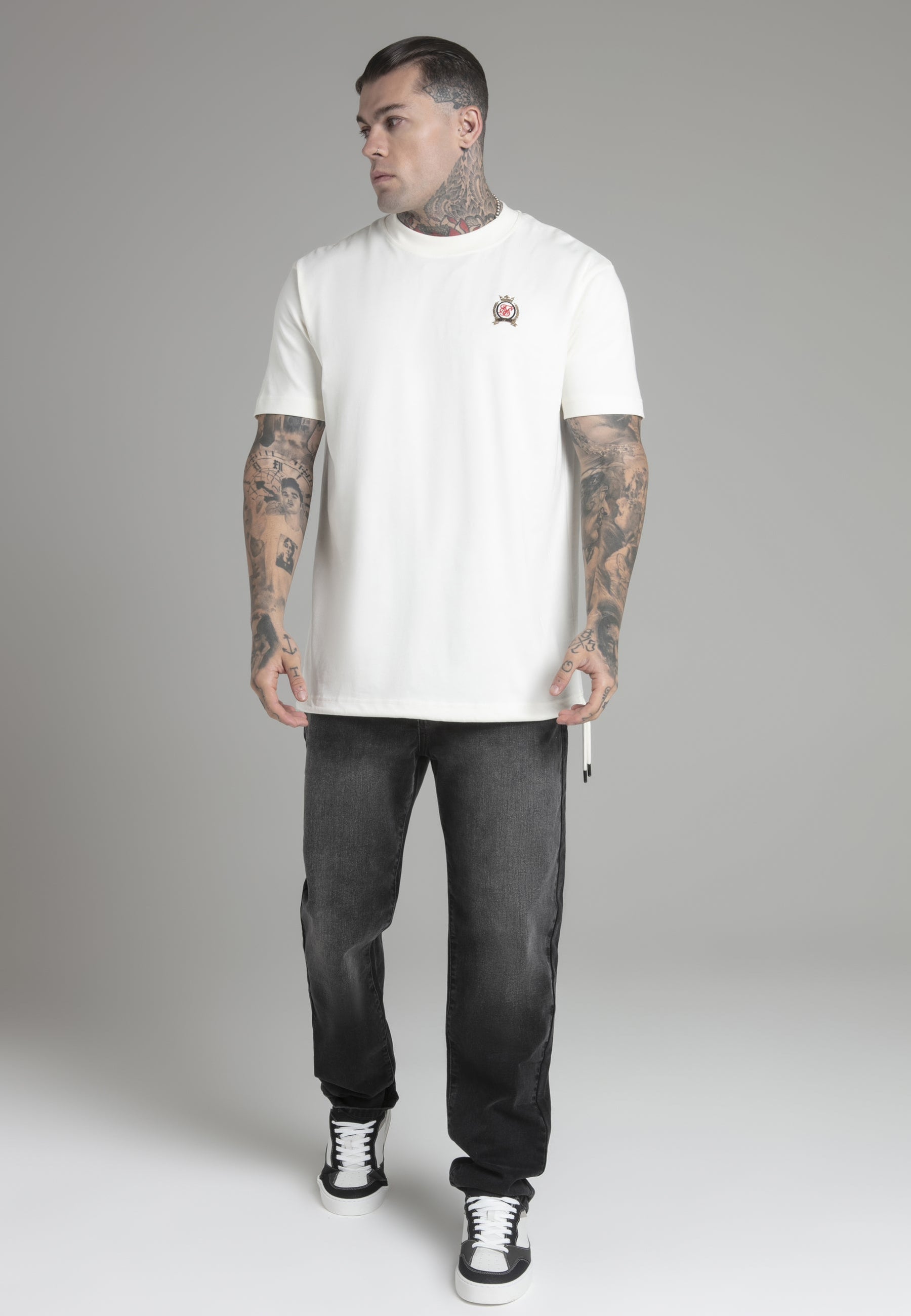 Ecru Oversized T-Shirt (1)