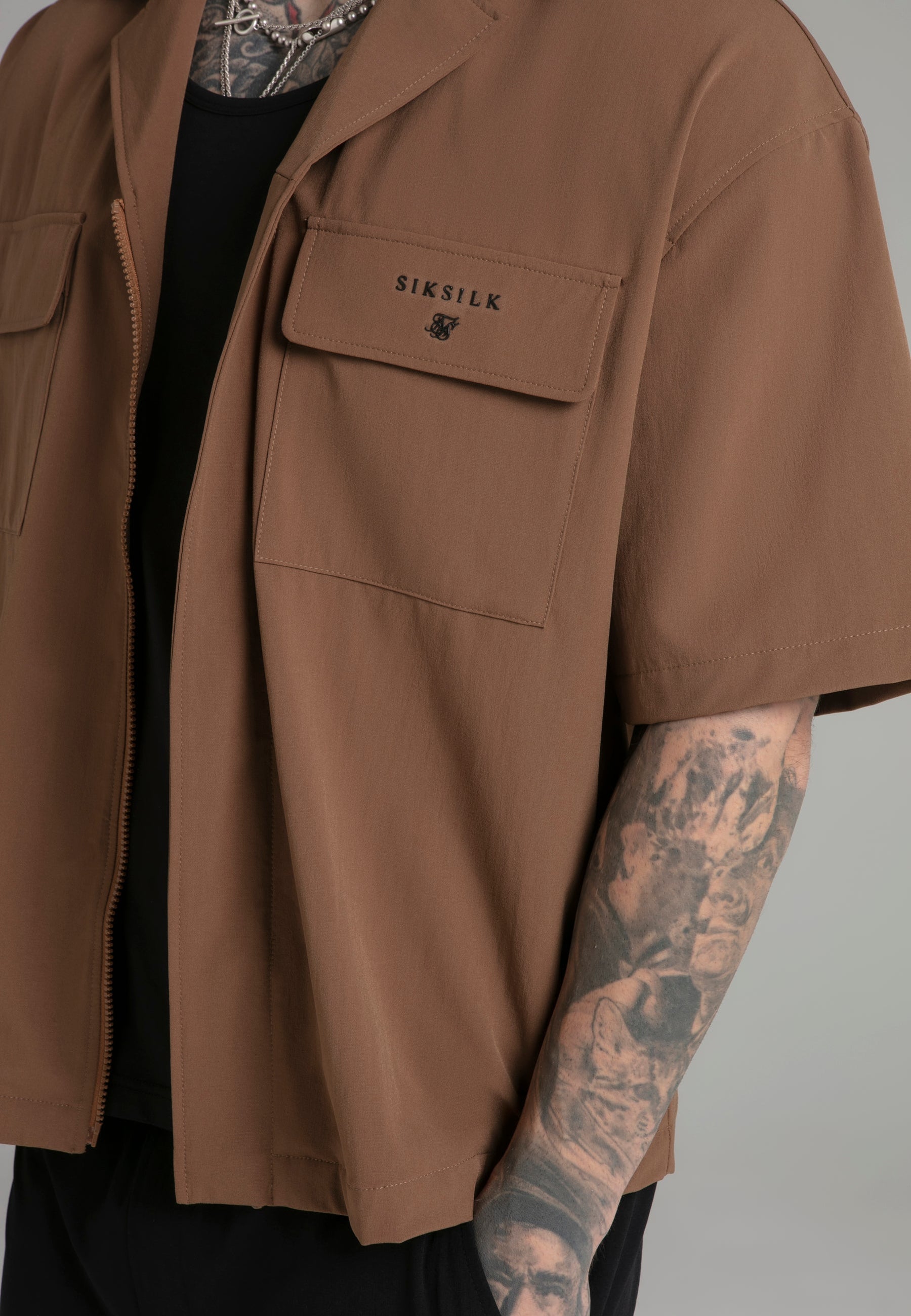 Tan Utility Shirt (2)