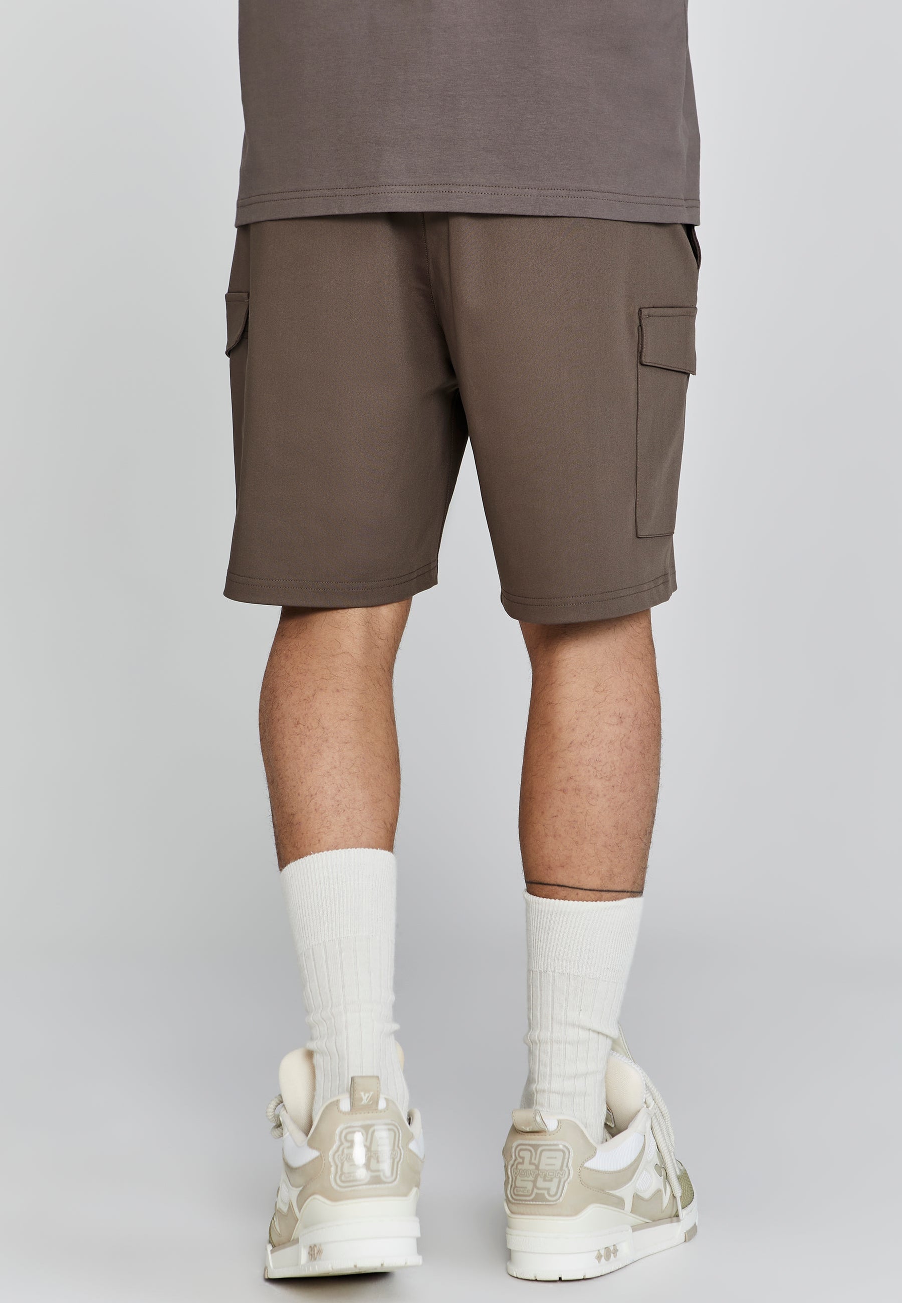 Brown Cargo Shorts (2)