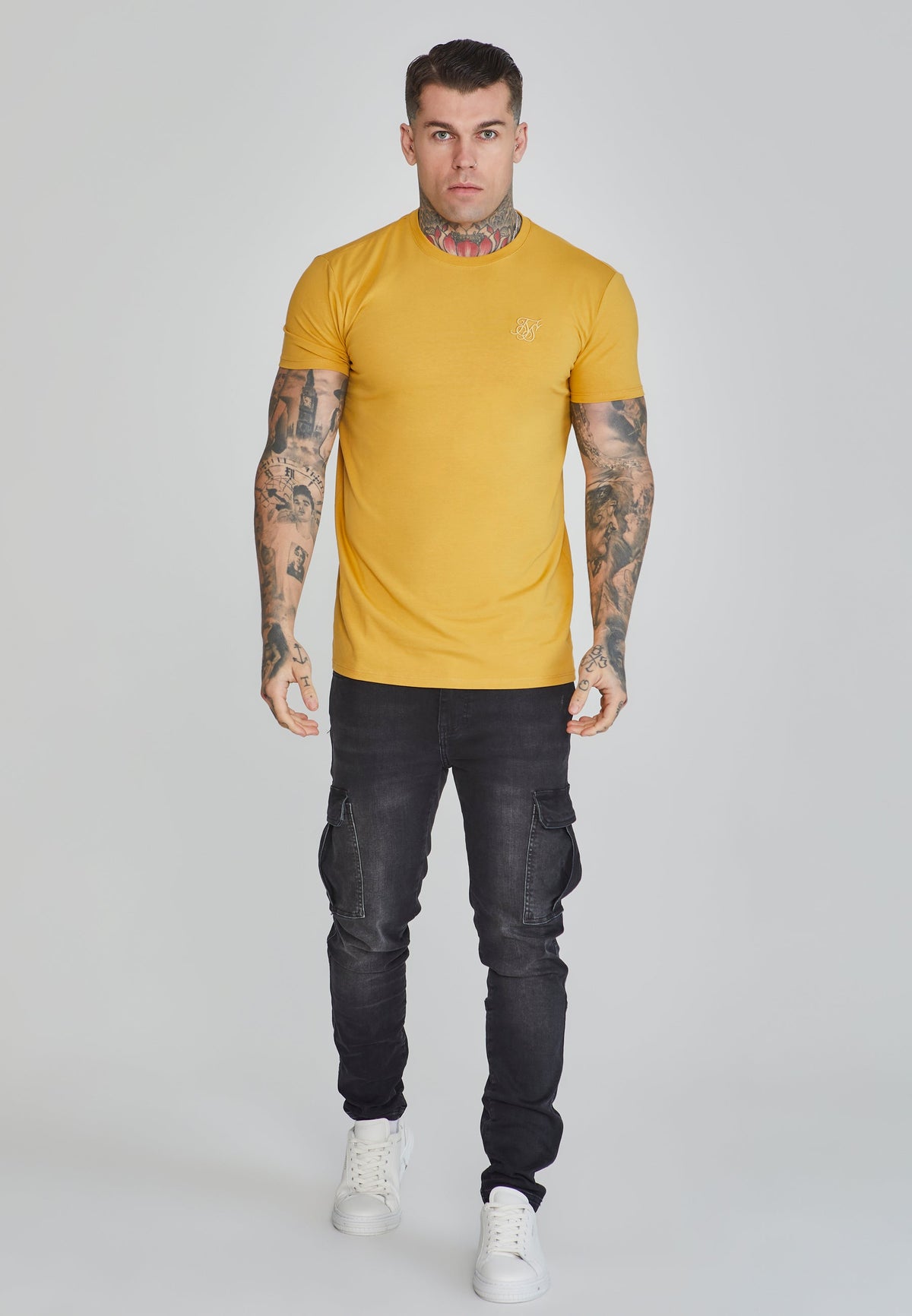 Yellow Muscle Fit T-Shirt (1)