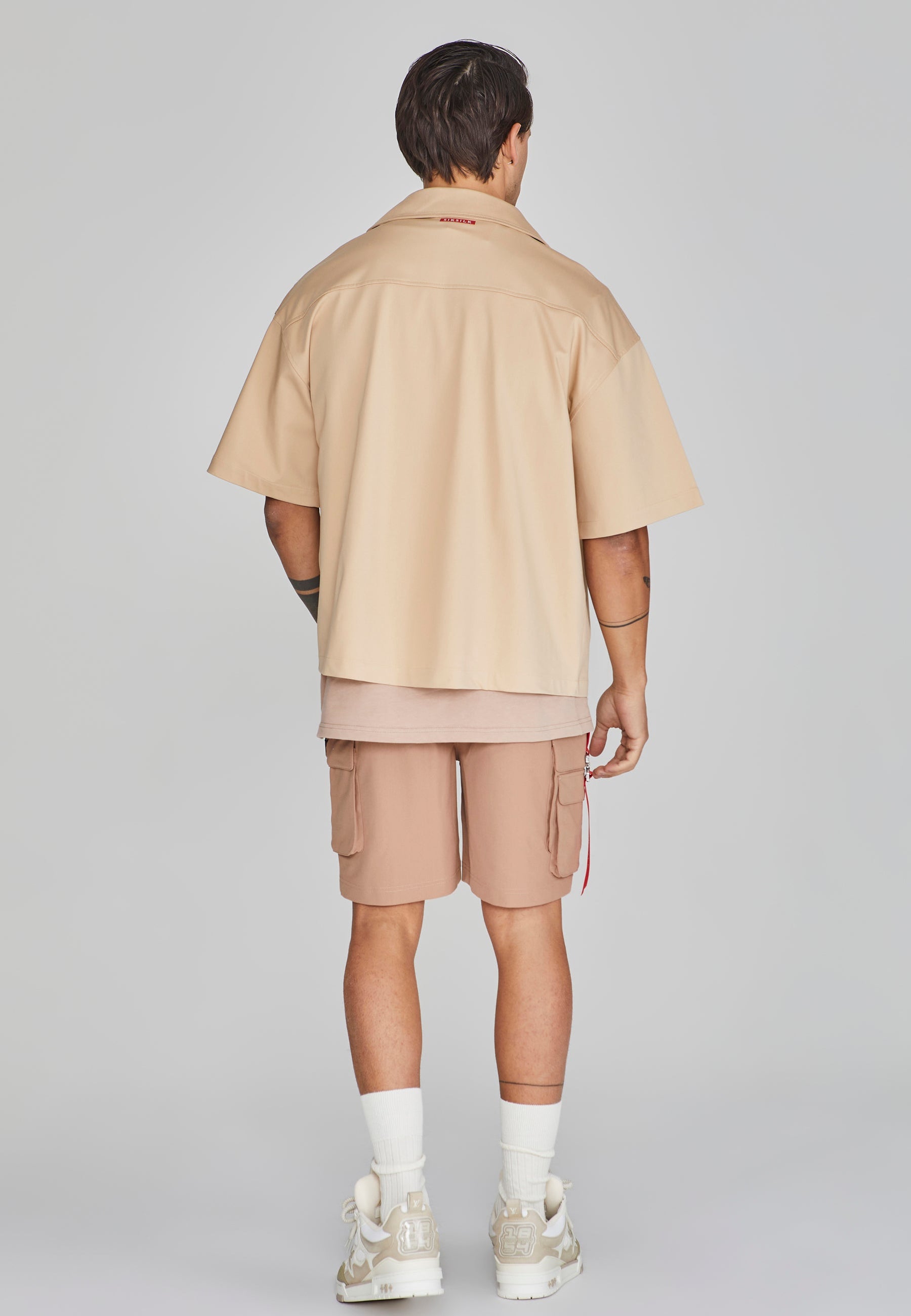Brown Cargo Shorts (4)