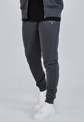 Grey Essentials Poly Track Pants