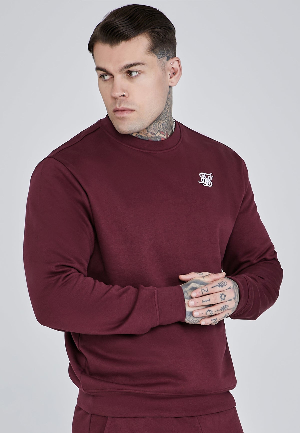 Burgundy Essentials Sweater