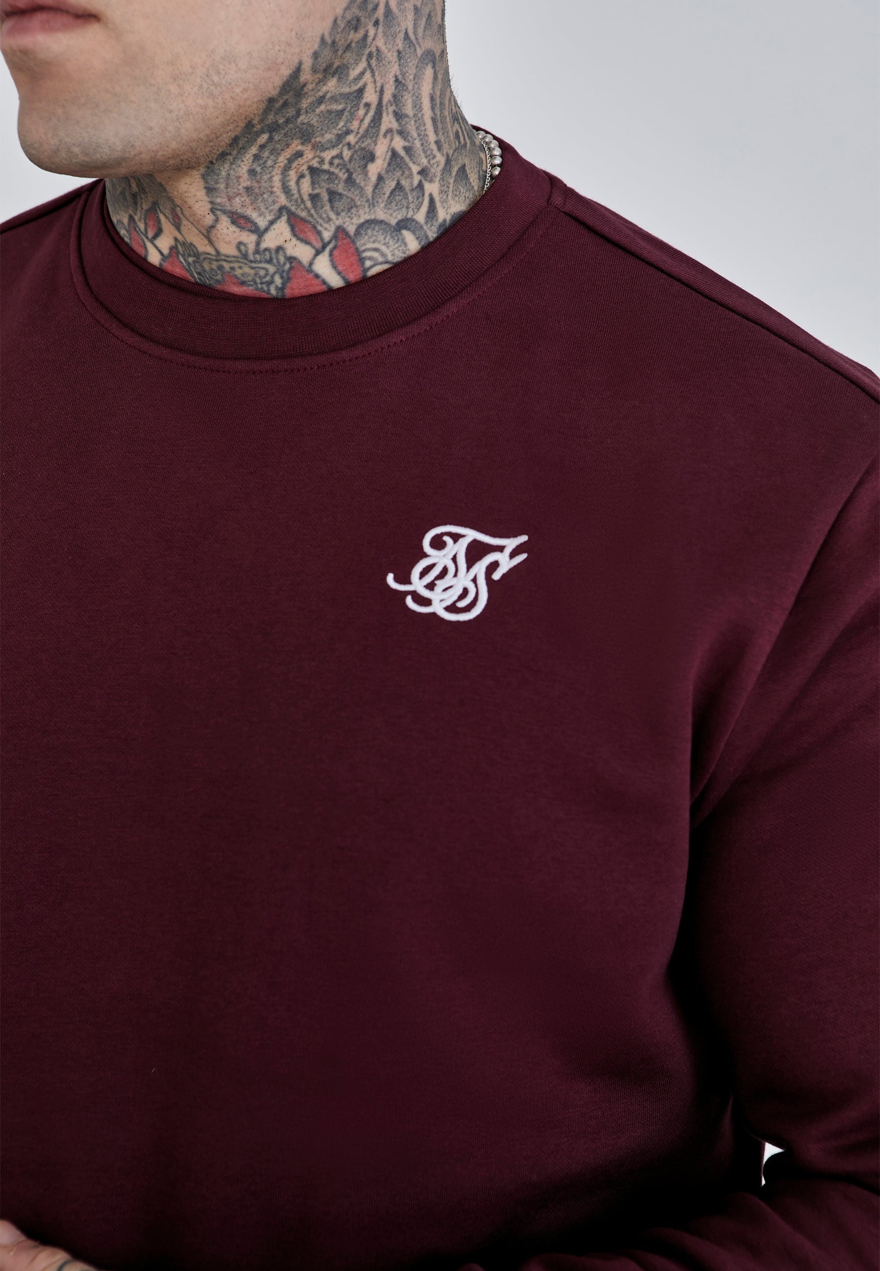 Burgundy Essentials Sweater (2)