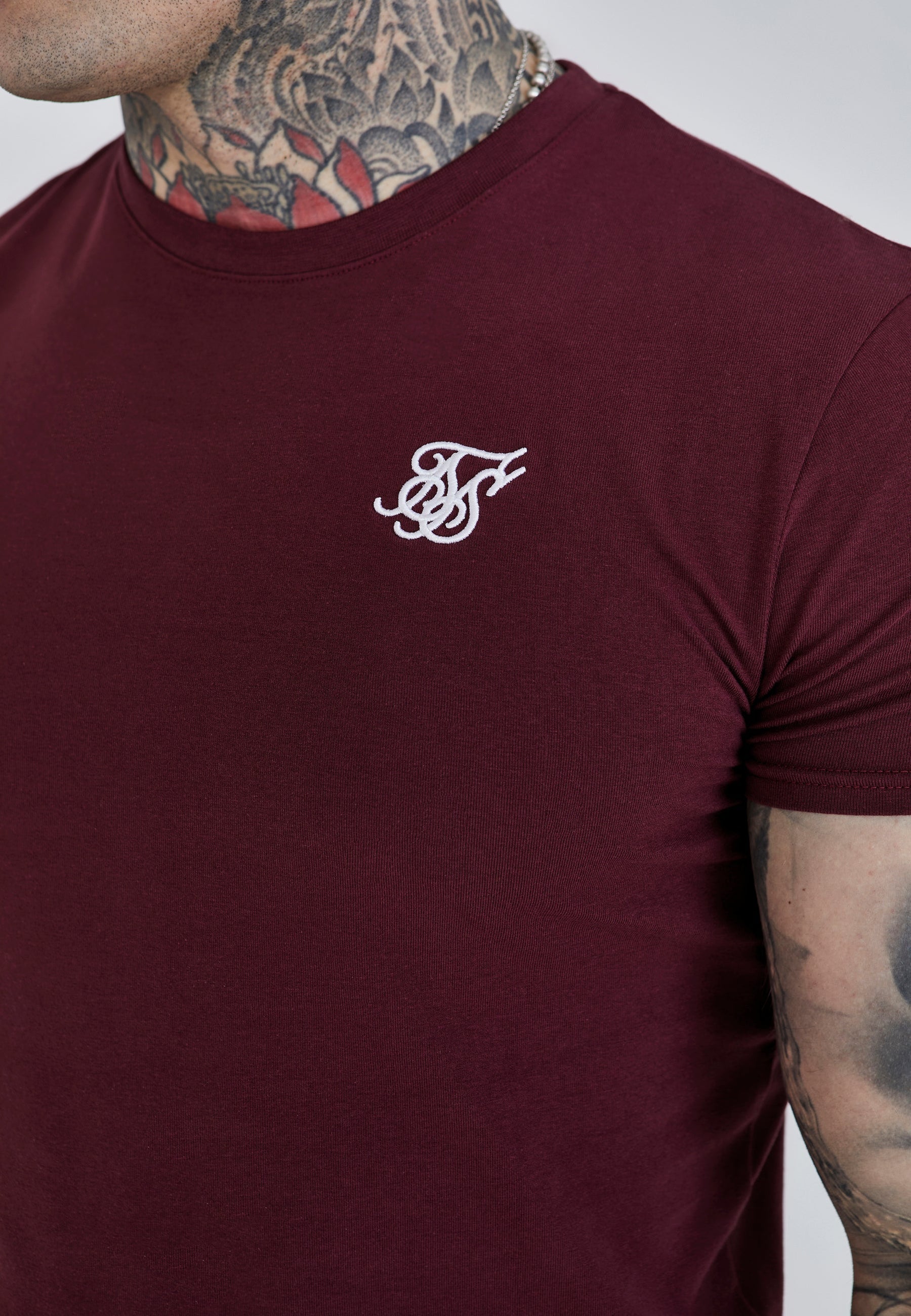 Burgundy Essentials T-Shirt (2)