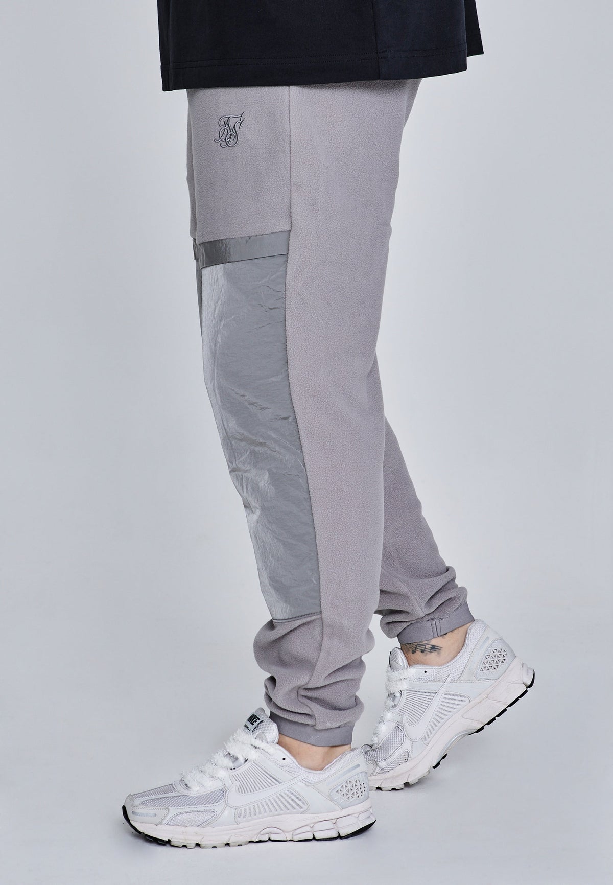 Grey Polar Fleece Joggers (1)