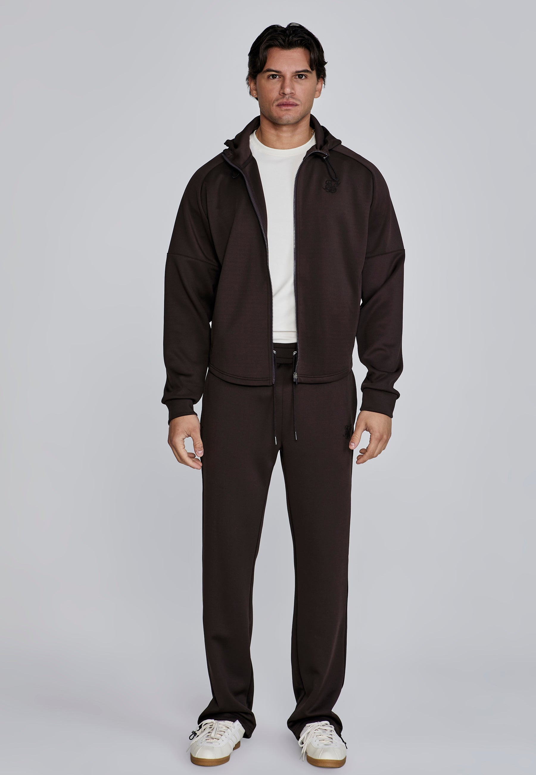 Brown Full Zip Hoodie (1)