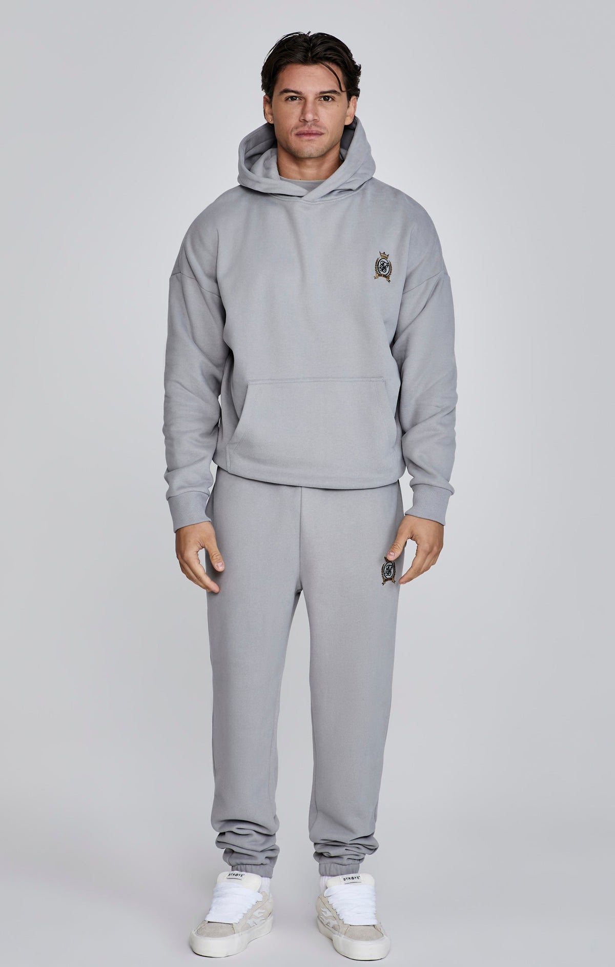 Grey Pullover Hoodie (1)