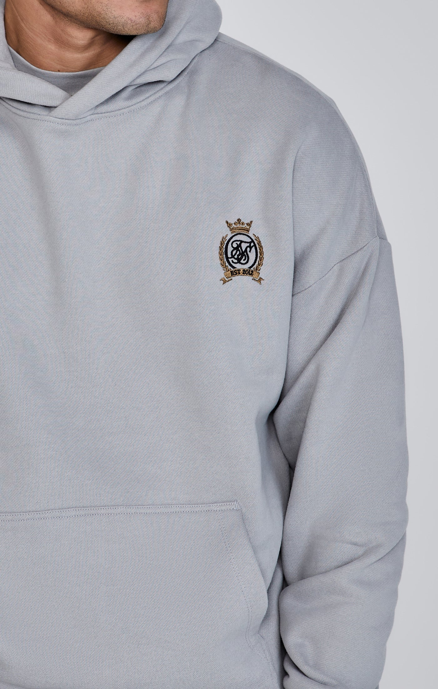 Grey Pullover Hoodie (2)