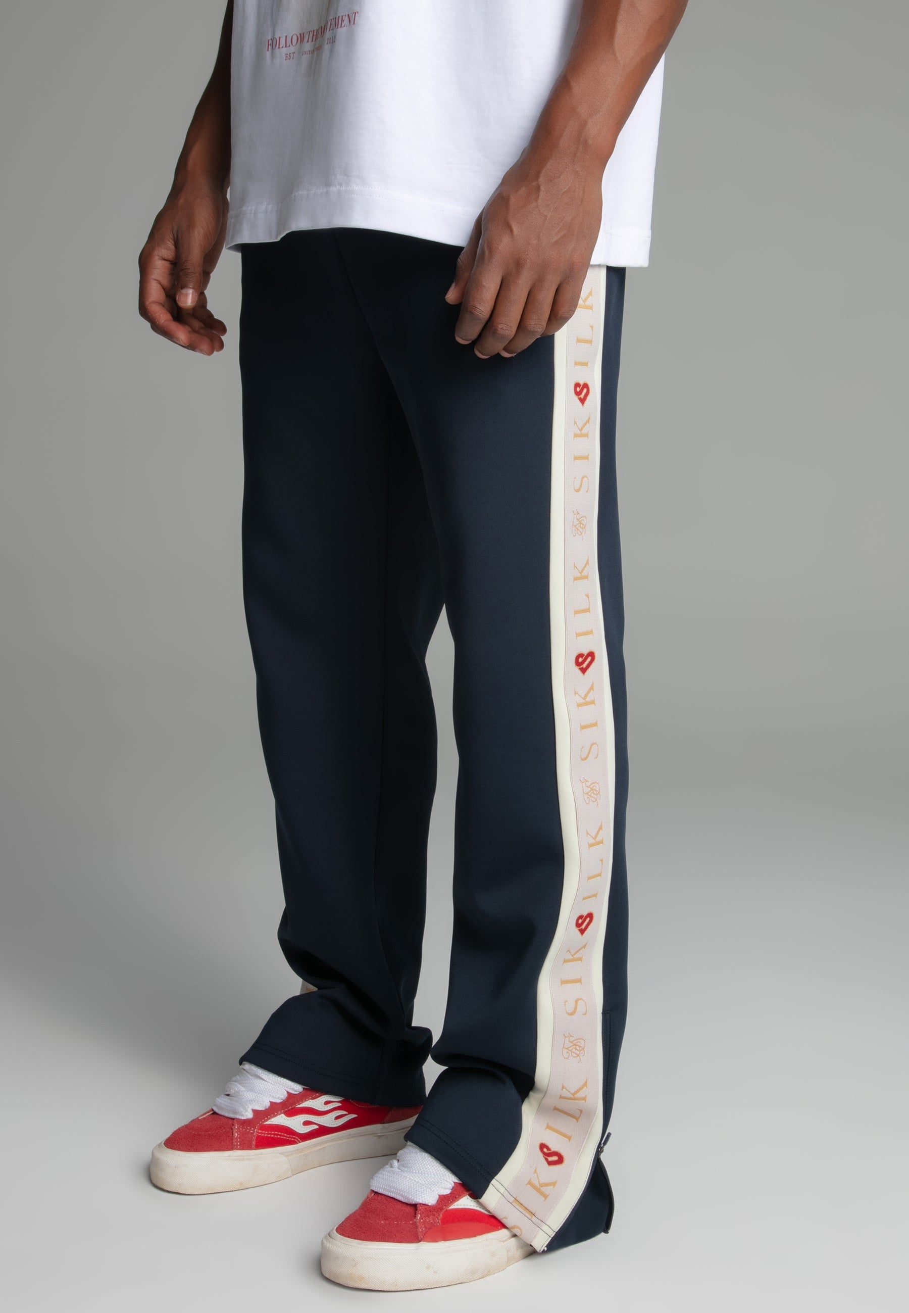 Navy Track Pants (2)