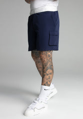 Navy Cargo Swim Short