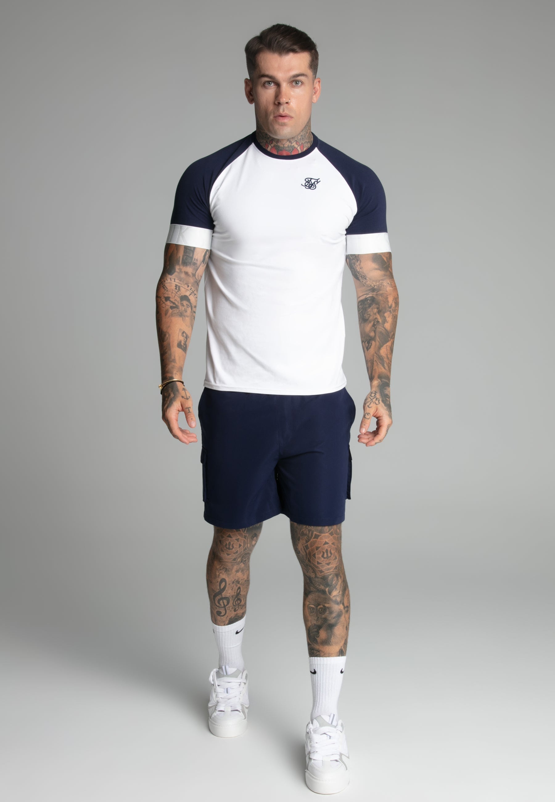 Navy Cargo Swim Short (1)