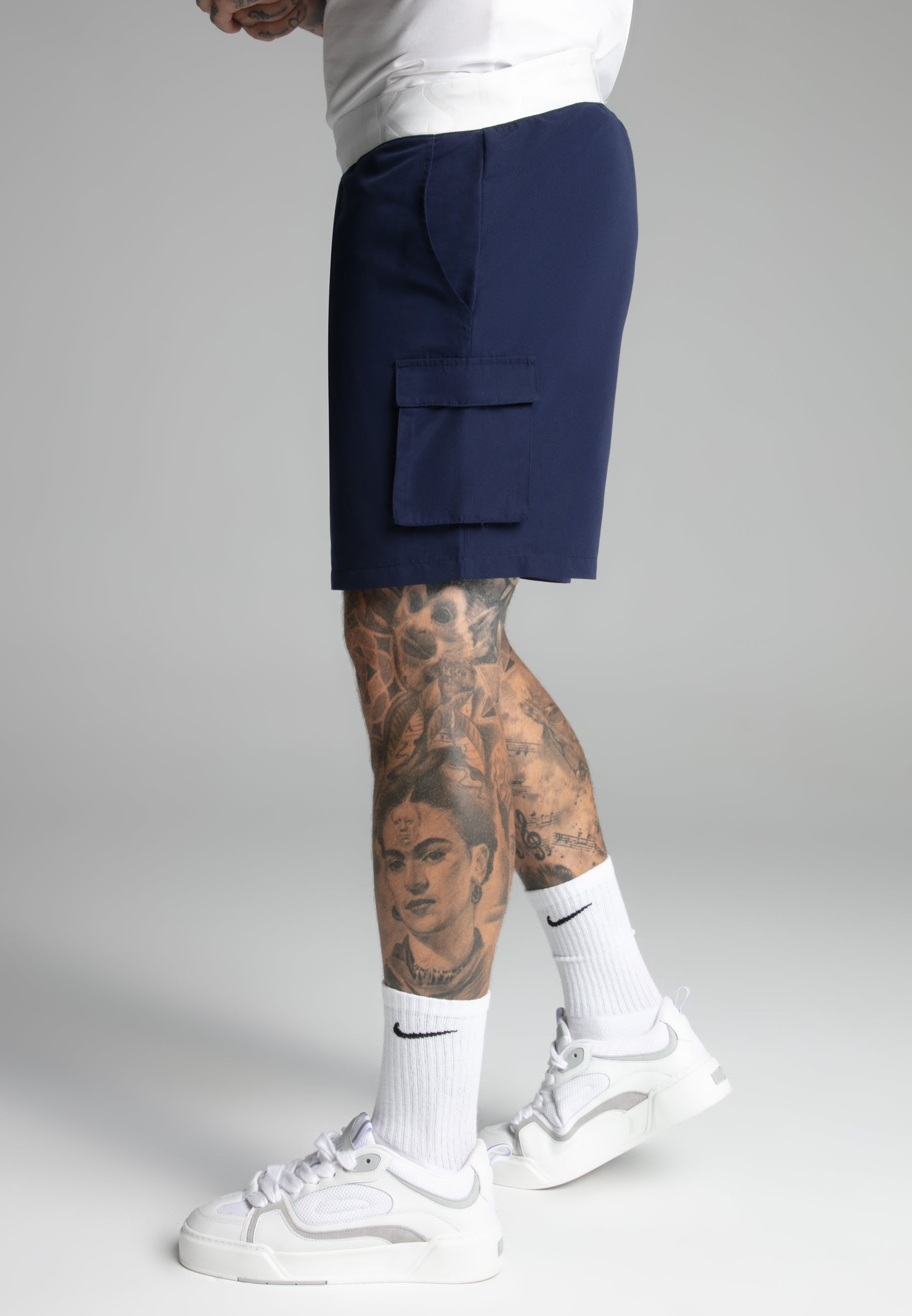 Navy Cargo Swim Short (2)