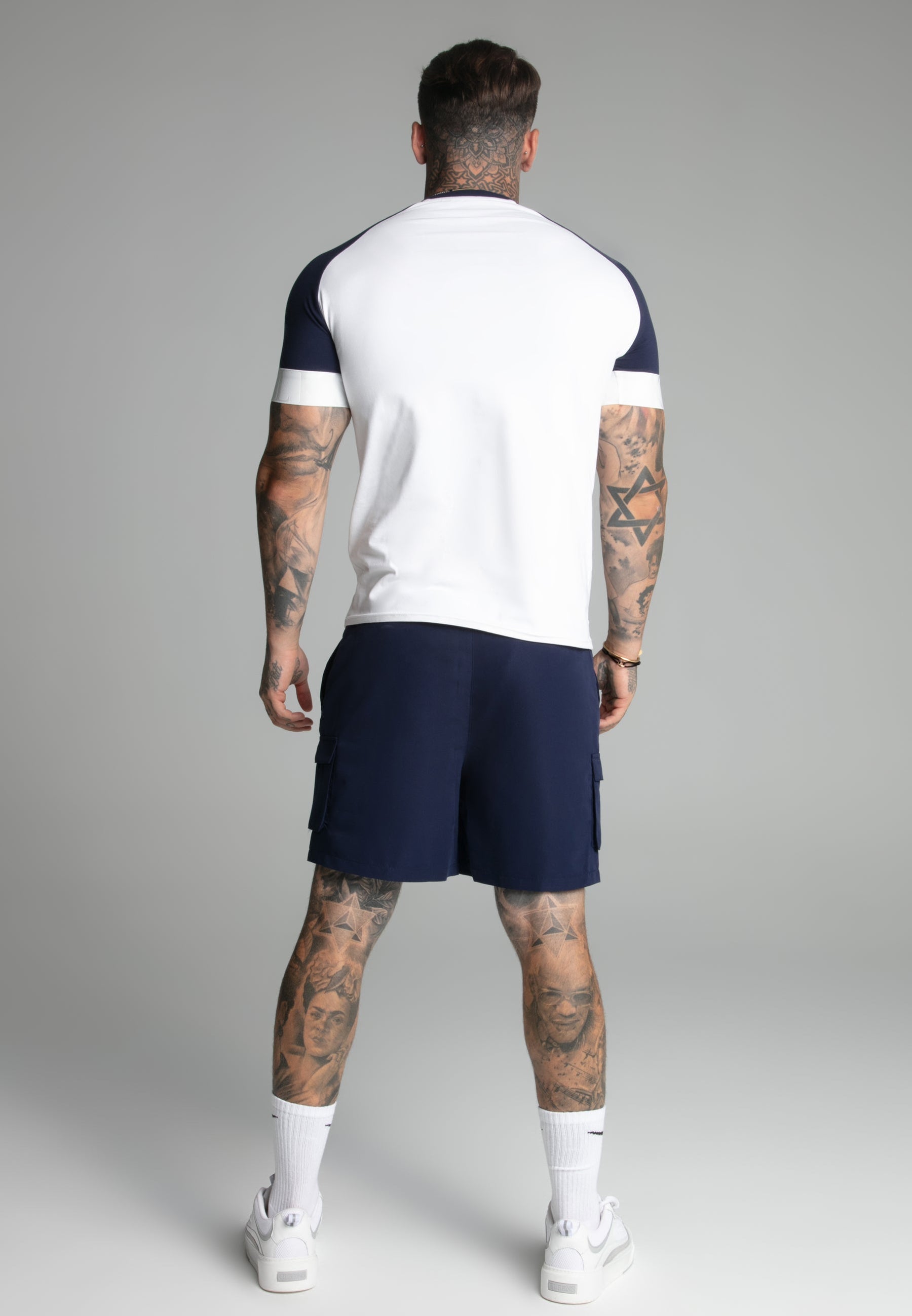 Navy Cargo Swim Short (4)