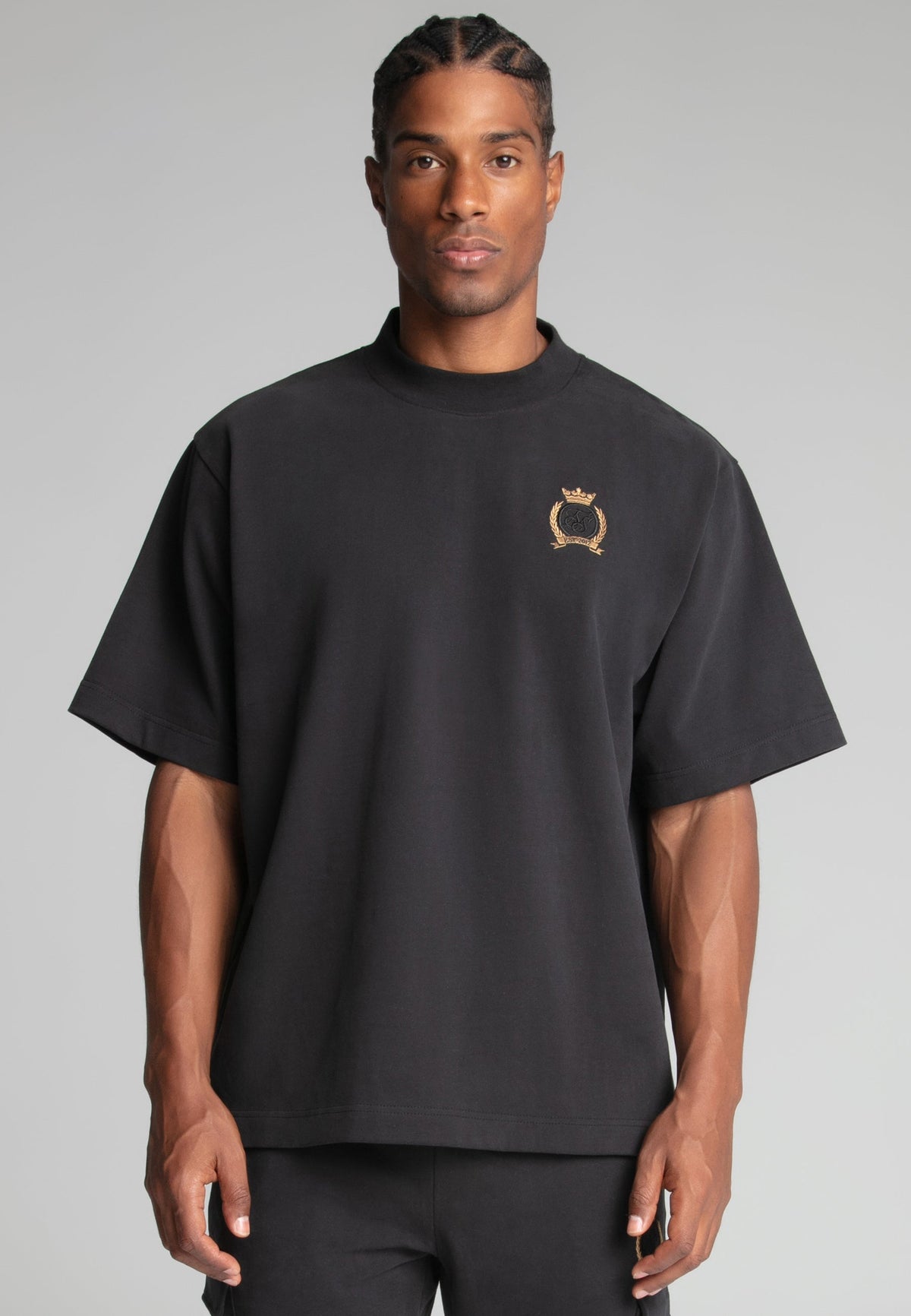 Black Premium Crest T-Shirt