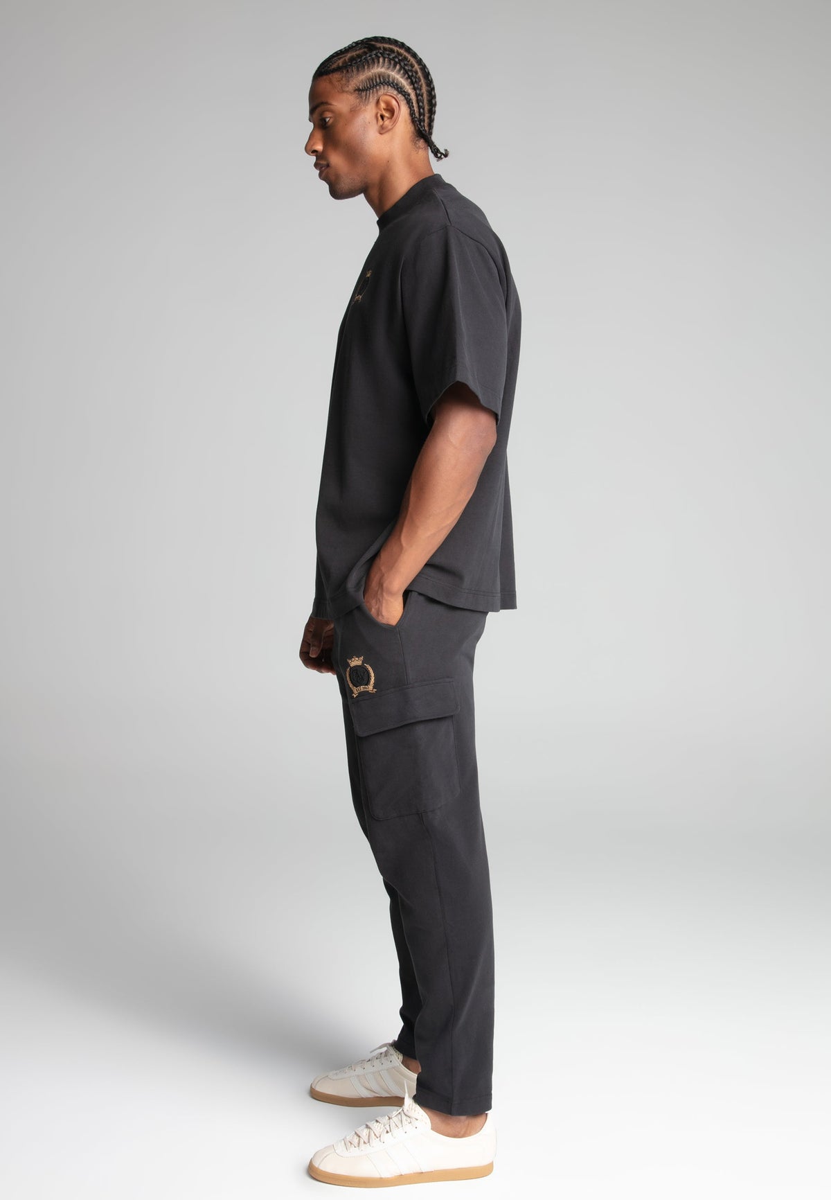 Black Premium Crest T-Shirt (1)