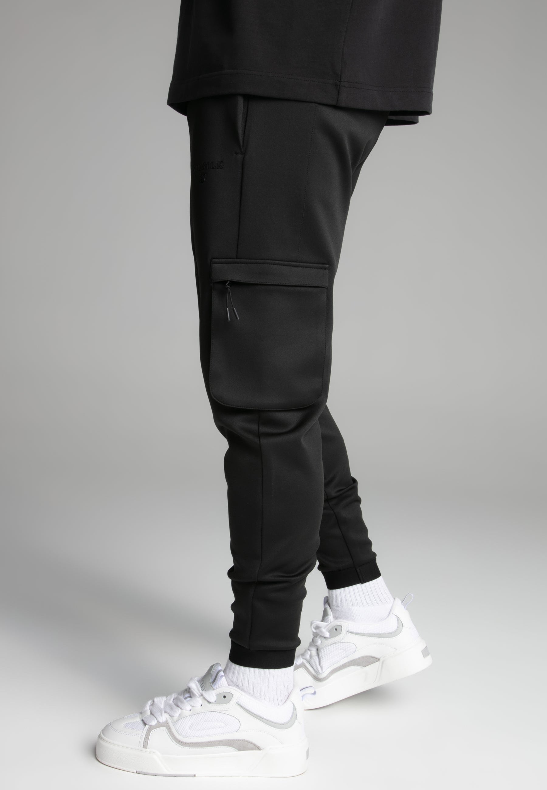 Black Cargo Joggers (2)