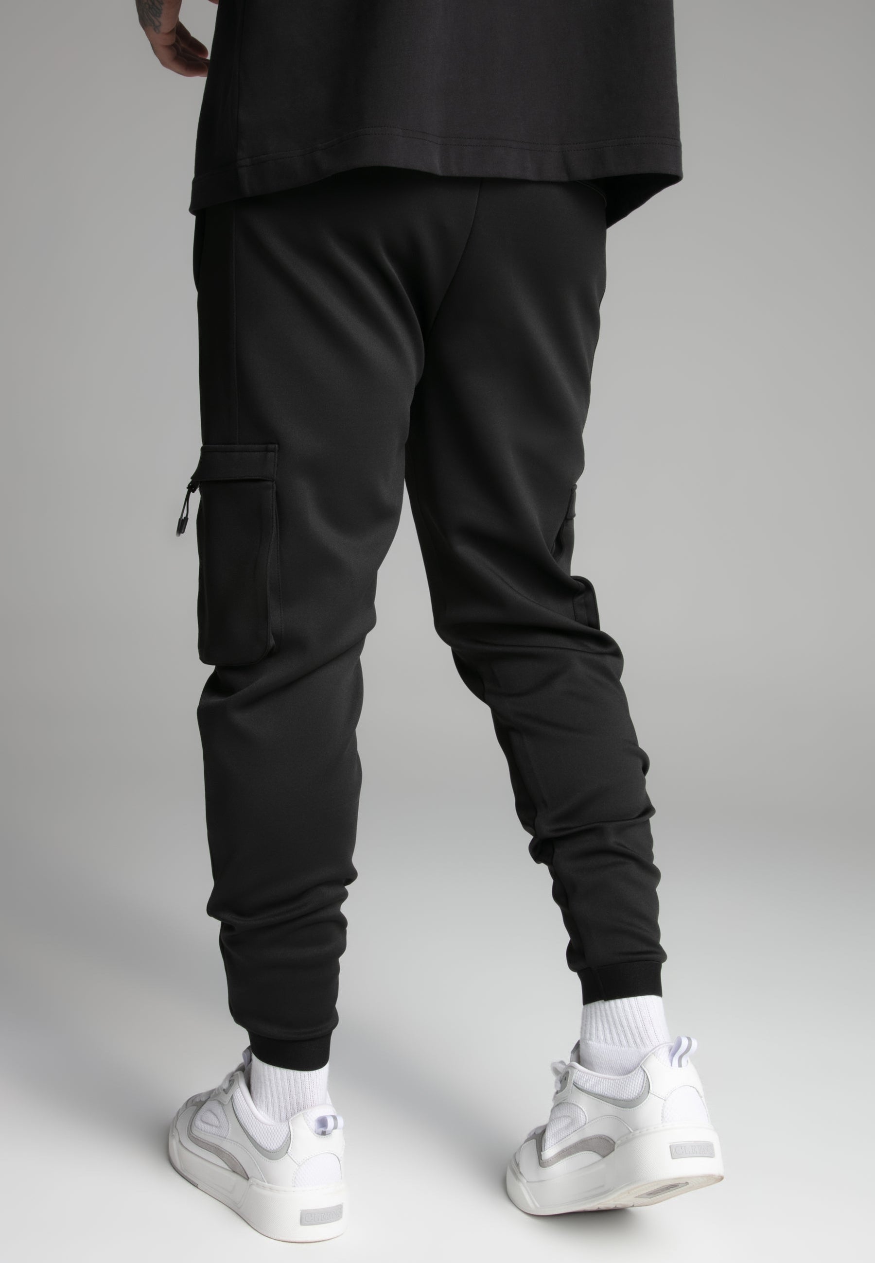 Black Cargo Joggers (3)
